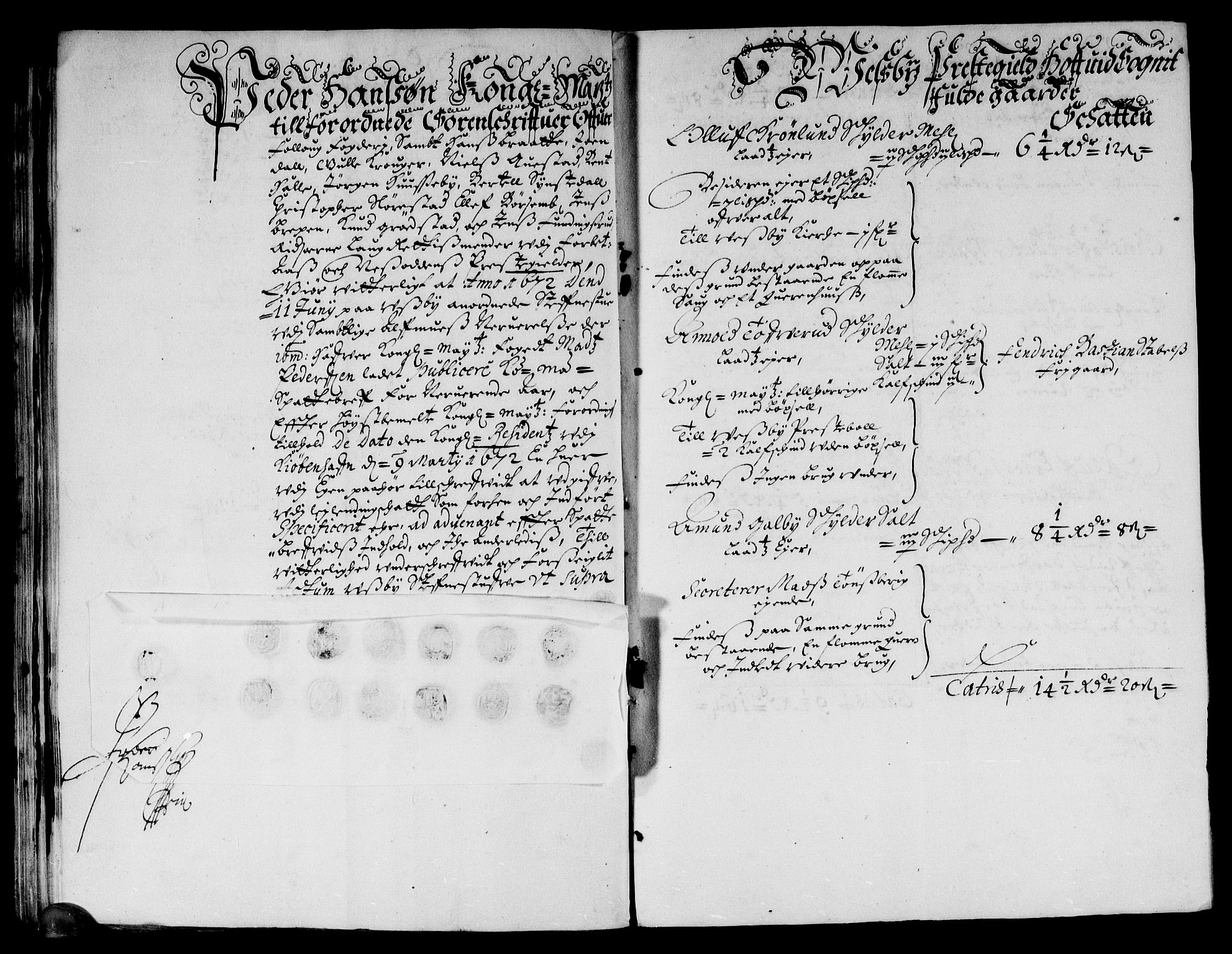 Rentekammeret inntil 1814, Reviderte regnskaper, Stiftamtstueregnskaper, Landkommissariatet på Akershus og Akershus stiftamt, AV/RA-EA-5869/R/Rb/L0084: Akershus stiftamt, 1672