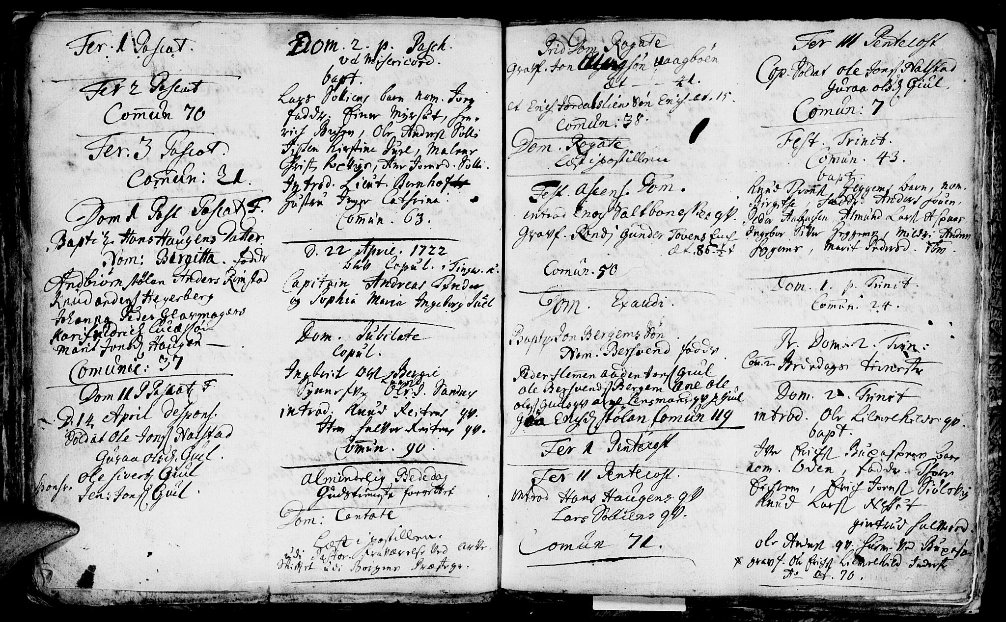 Ministerialprotokoller, klokkerbøker og fødselsregistre - Møre og Romsdal, AV/SAT-A-1454/586/L0977: Parish register (official) no. 586A03, 1706-1731