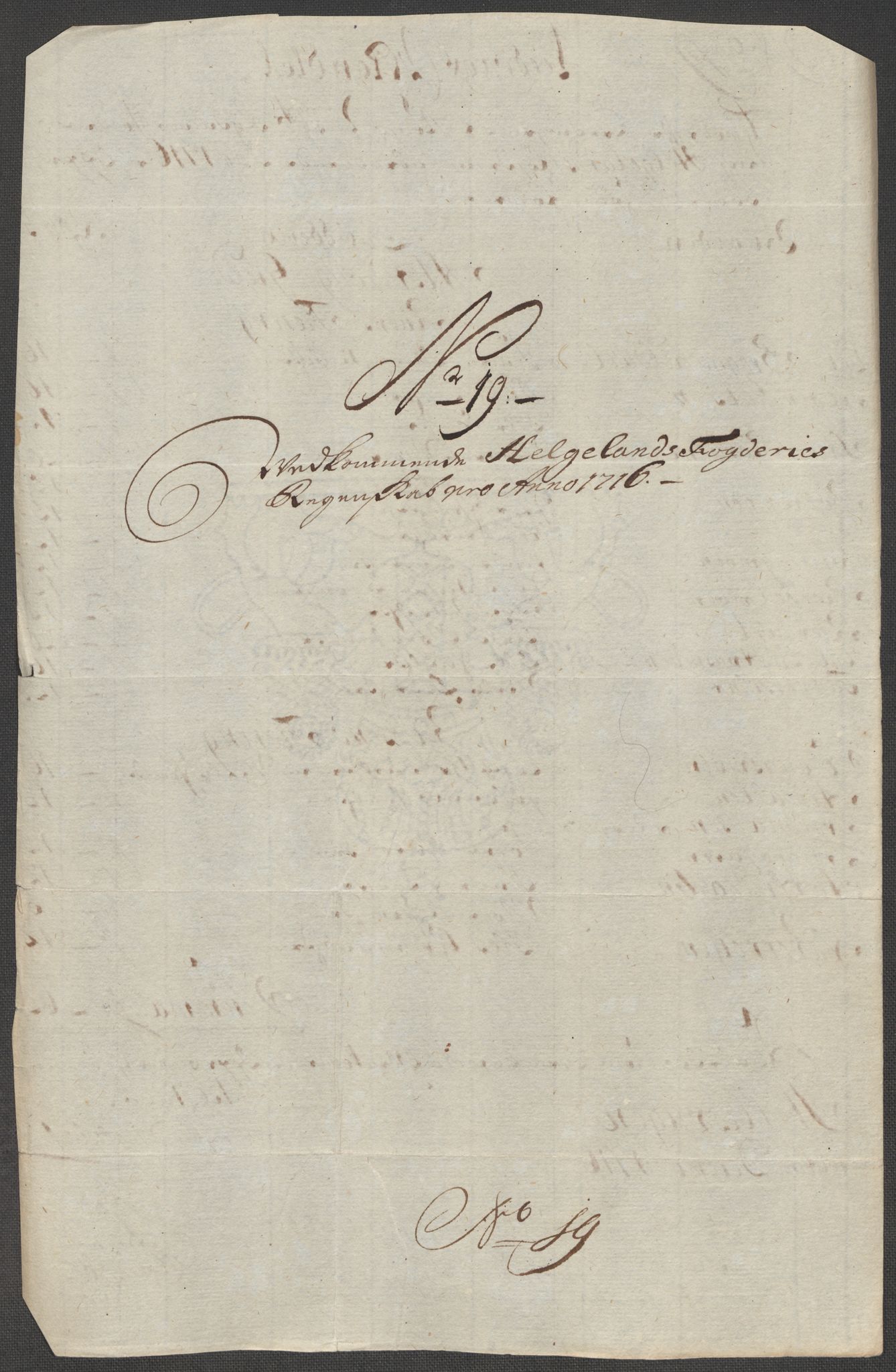 Rentekammeret inntil 1814, Reviderte regnskaper, Fogderegnskap, RA/EA-4092/R65/L4514: Fogderegnskap Helgeland, 1716, p. 214