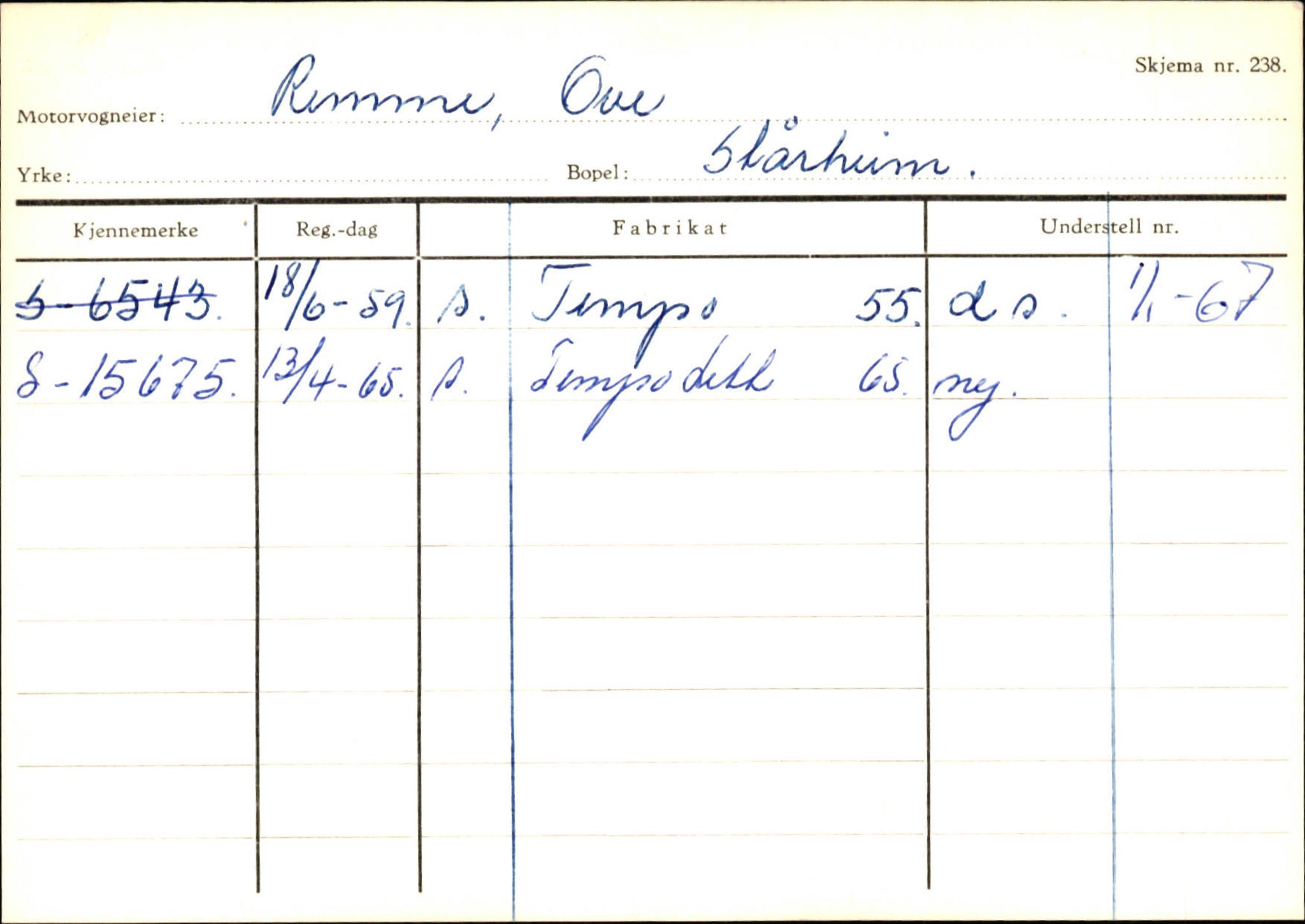 Statens vegvesen, Sogn og Fjordane vegkontor, AV/SAB-A-5301/4/F/L0129: Eigarregistrer Eid A-S, 1945-1975, p. 2194