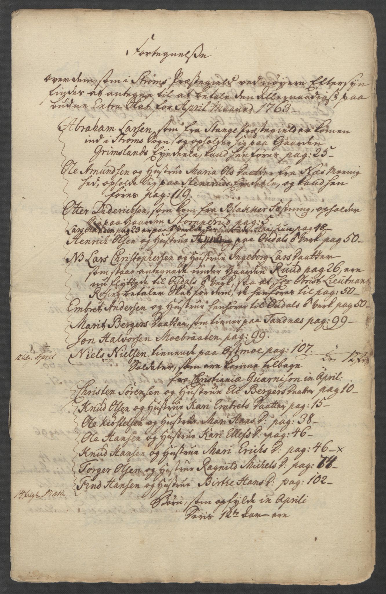 Rentekammeret inntil 1814, Reviderte regnskaper, Fogderegnskap, AV/RA-EA-4092/R14/L0959: Ekstraskatten Solør og Odal, 1763-1770, p. 43