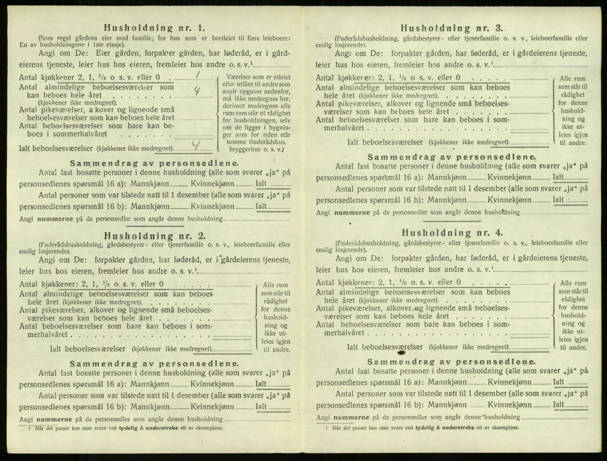 SAKO, 1920 census for Ramnes, 1920, p. 44