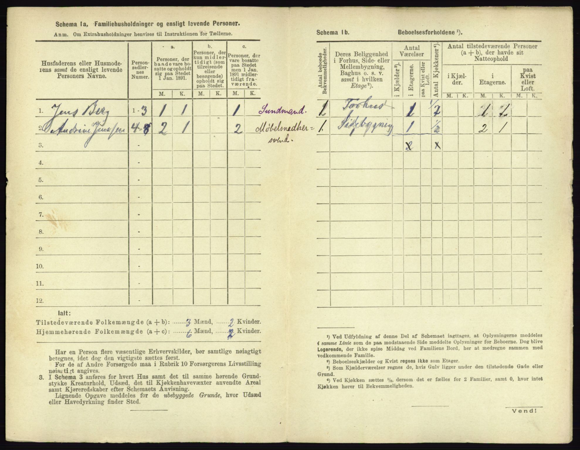 RA, 1891 census for 0602 Drammen, 1891, p. 2260