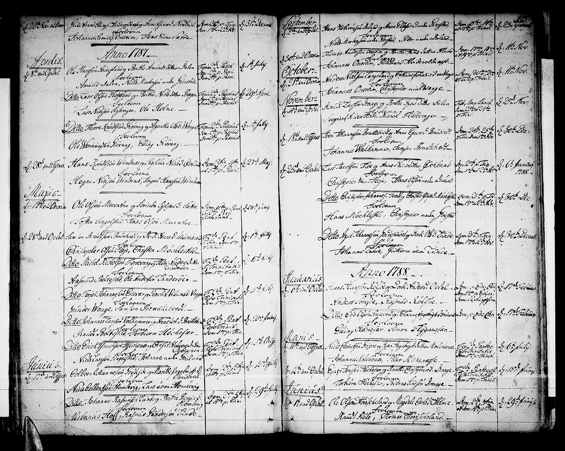 Tysnes sokneprestembete, SAB/A-78601/H/Haa: Parish register (official) no. A 5, 1762-1793, p. 105