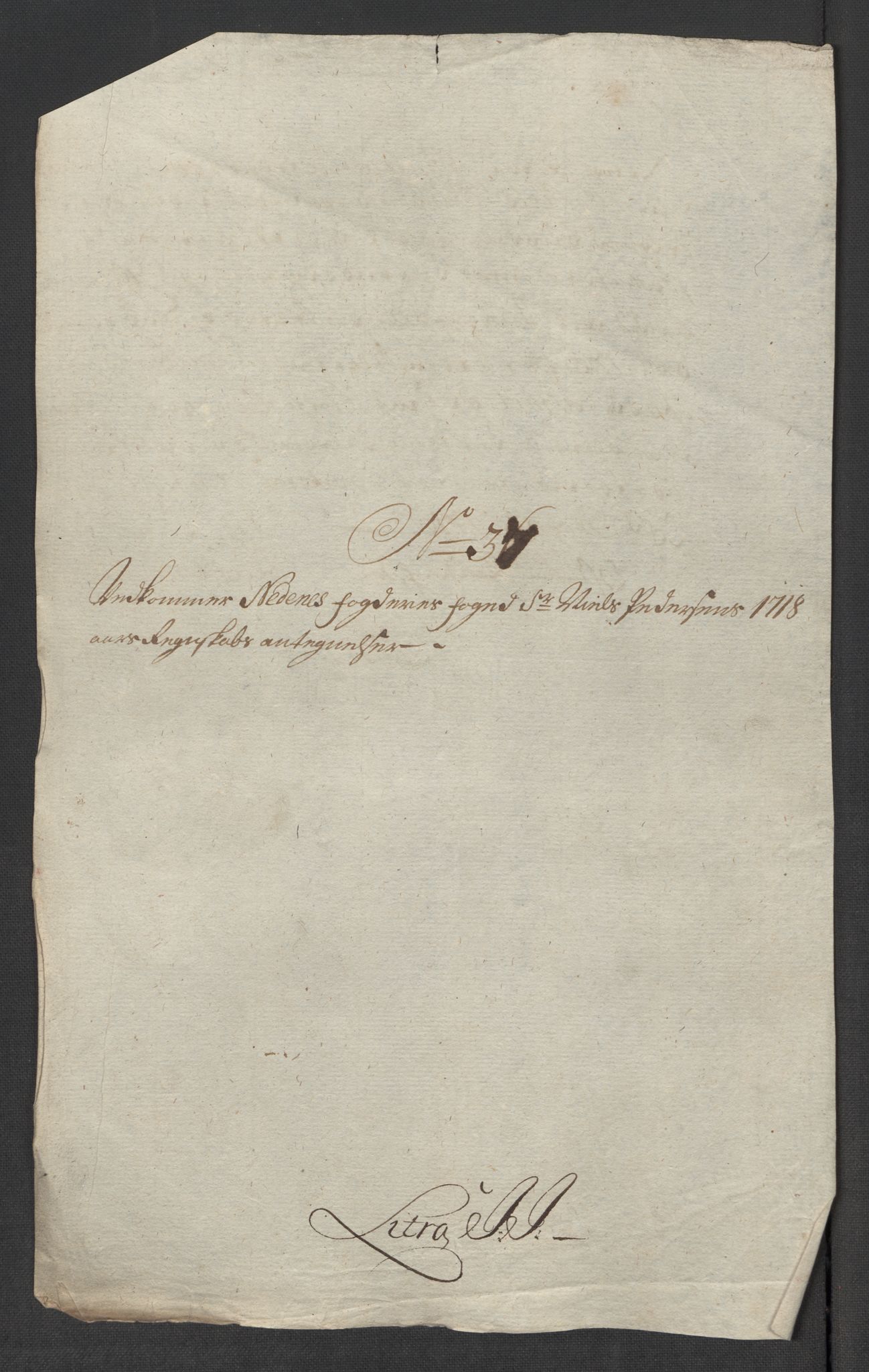 Rentekammeret inntil 1814, Reviderte regnskaper, Fogderegnskap, AV/RA-EA-4092/R39/L2328: Fogderegnskap Nedenes, 1718, p. 408