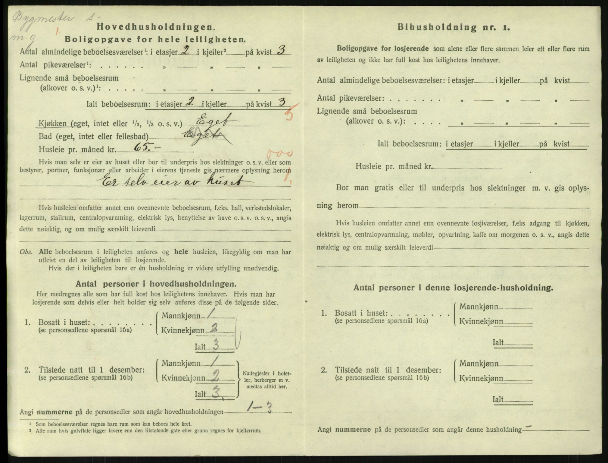 SAKO, 1920 census for Horten, 1920, p. 7190