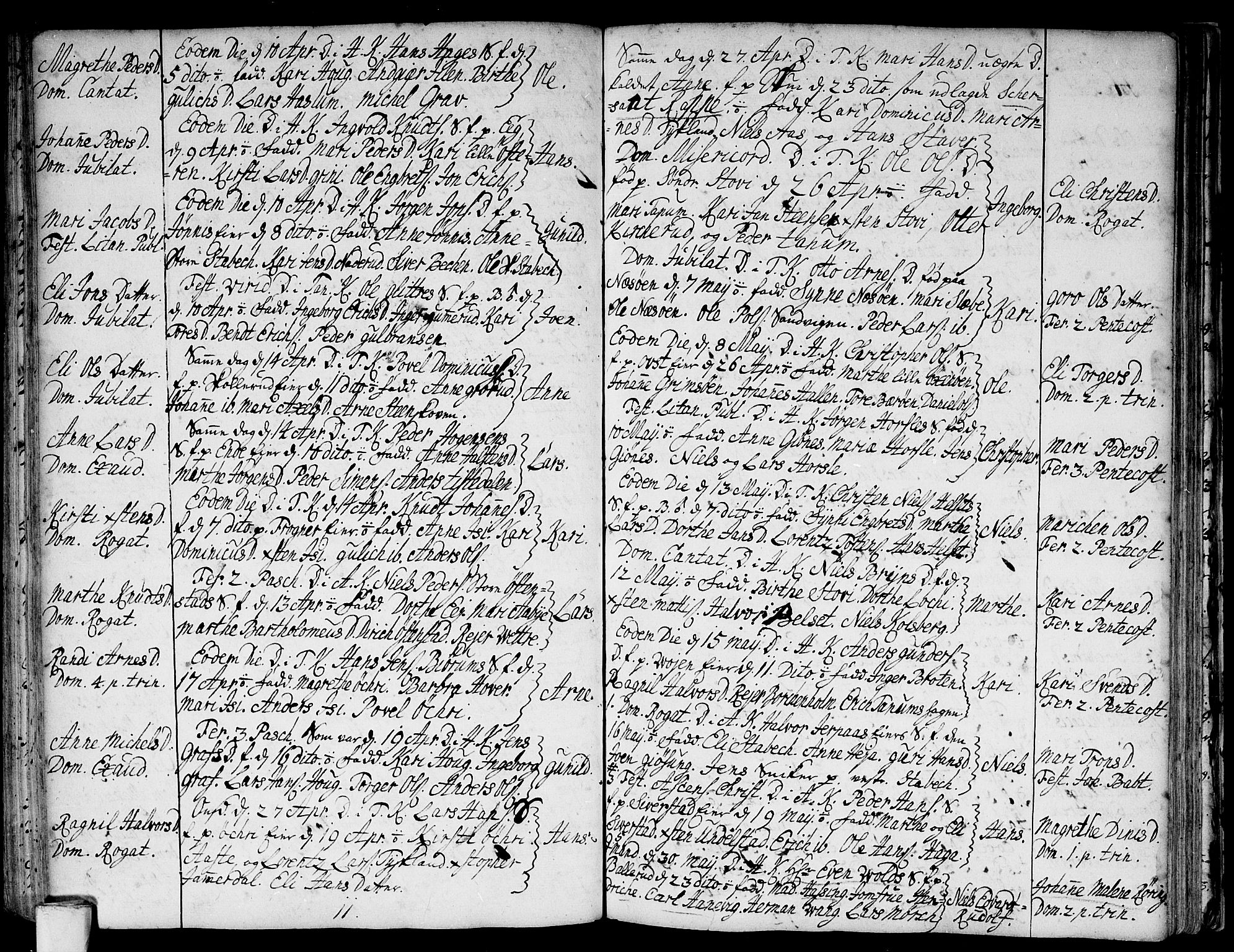 Asker prestekontor Kirkebøker, AV/SAO-A-10256a/F/Fa/L0001: Parish register (official) no. I 1, 1726-1744, p. 66