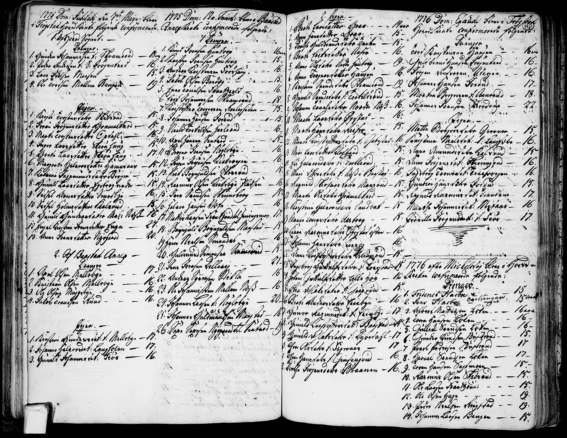 Trøgstad prestekontor Kirkebøker, AV/SAO-A-10925/F/Fa/L0004: Parish register (official) no. I 4, 1750-1784, p. 140