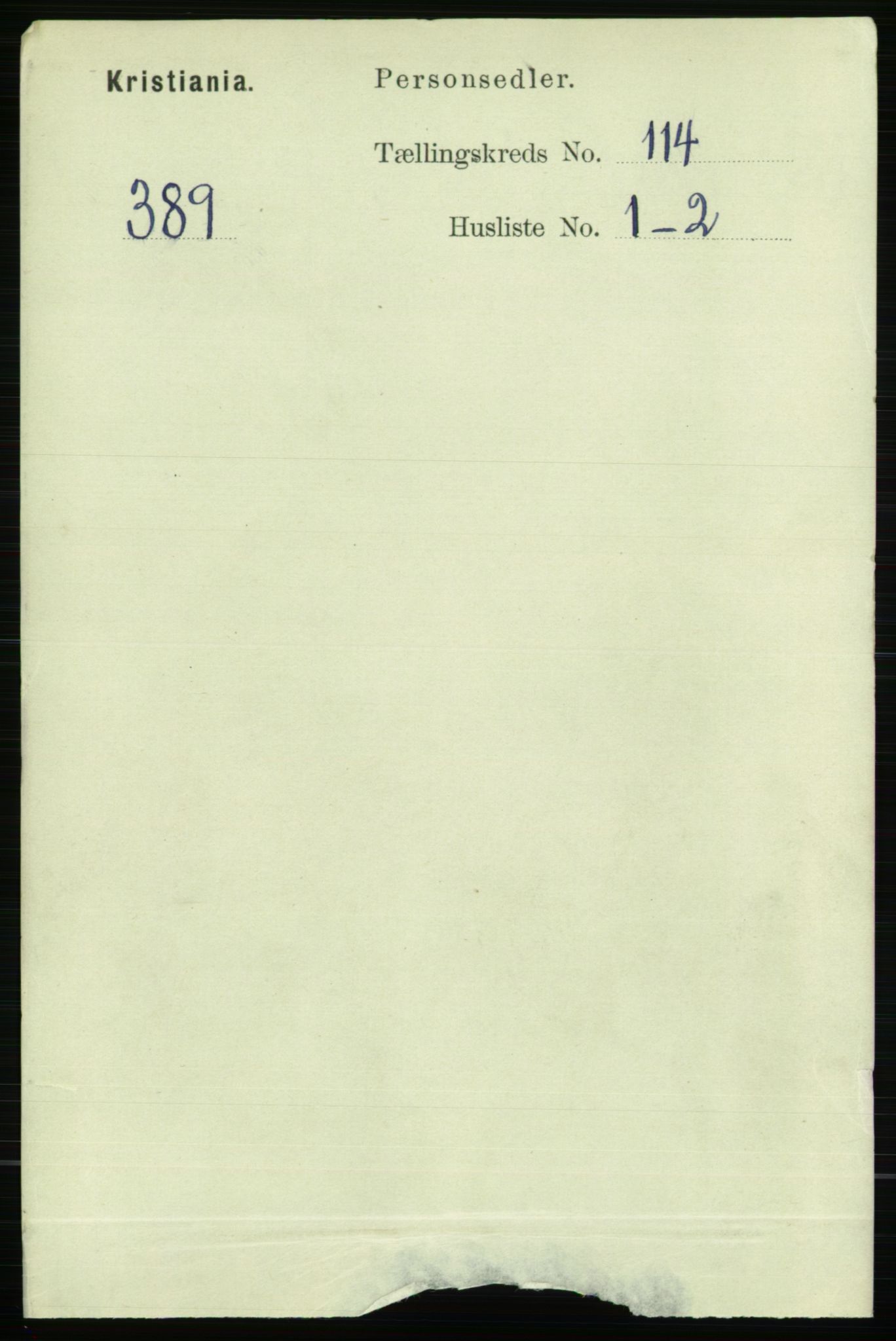 RA, 1891 census for 0301 Kristiania, 1891, p. 60762