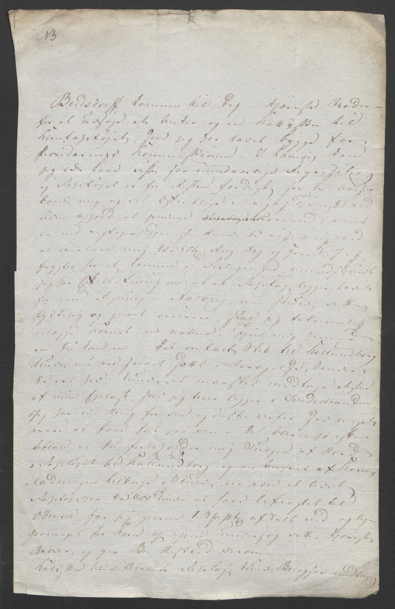Faye, Andreas, AV/RA-PA-0015/F/Fh/L0026/0001: -- / Smaa-bidrag til Norges historie i det 19de aarhundrede. Særlig brev til J. Aall 1808-1810 og 1815. Endel pakker in folio, p. 7