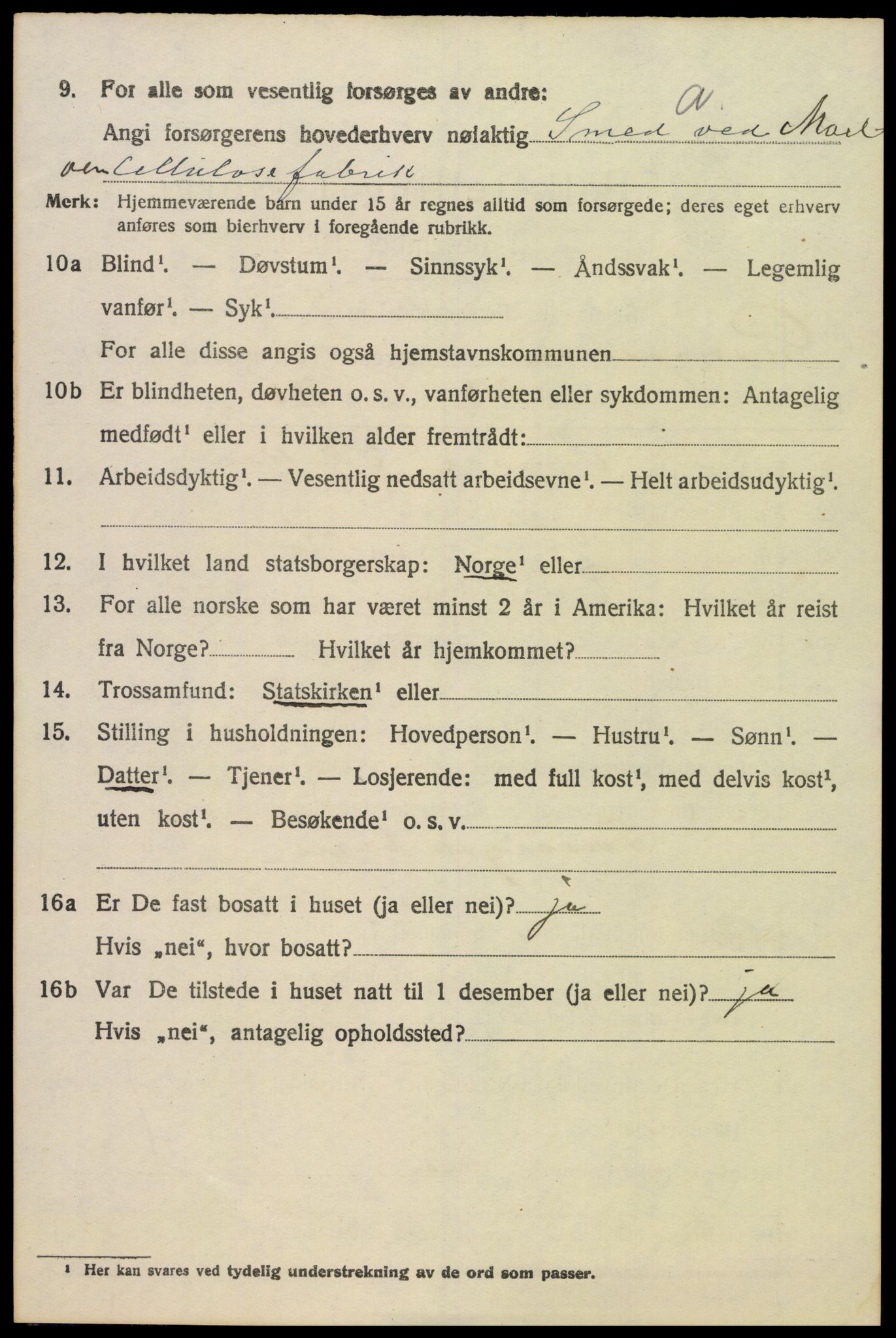 SAH, 1920 census for Ringsaker, 1920, p. 14843