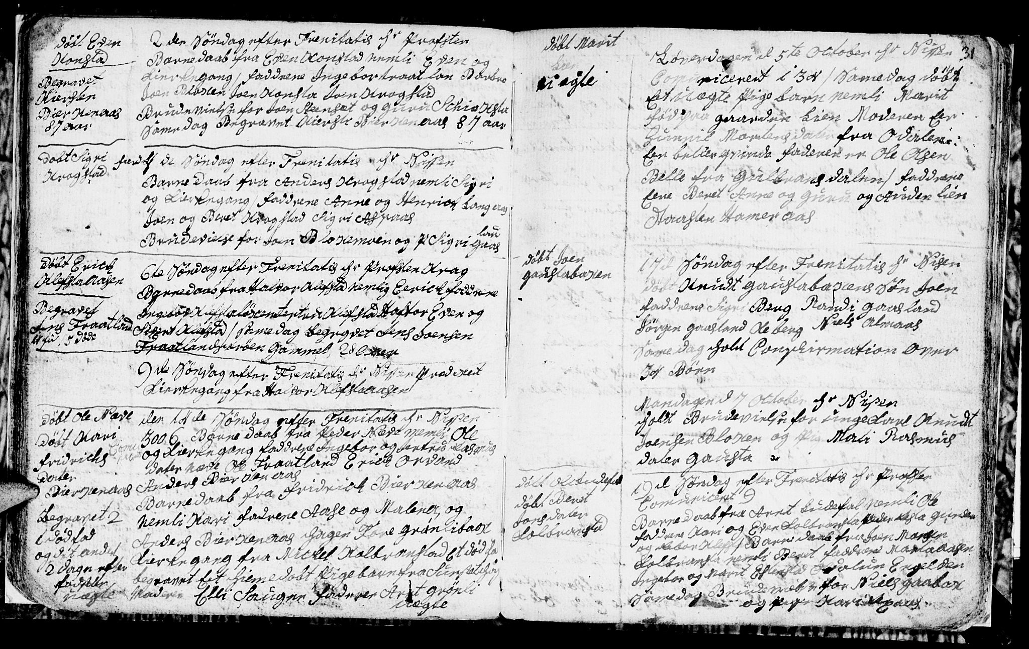 Ministerialprotokoller, klokkerbøker og fødselsregistre - Sør-Trøndelag, SAT/A-1456/694/L1129: Parish register (copy) no. 694C01, 1793-1815, p. 31