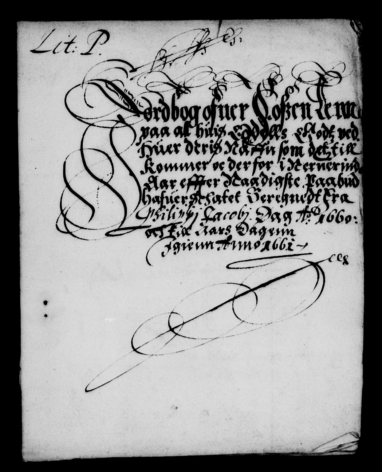 Rentekammeret inntil 1814, Reviderte regnskaper, Lensregnskaper, AV/RA-EA-5023/R/Rb/Rbw/L0143: Trondheim len, 1660-1661