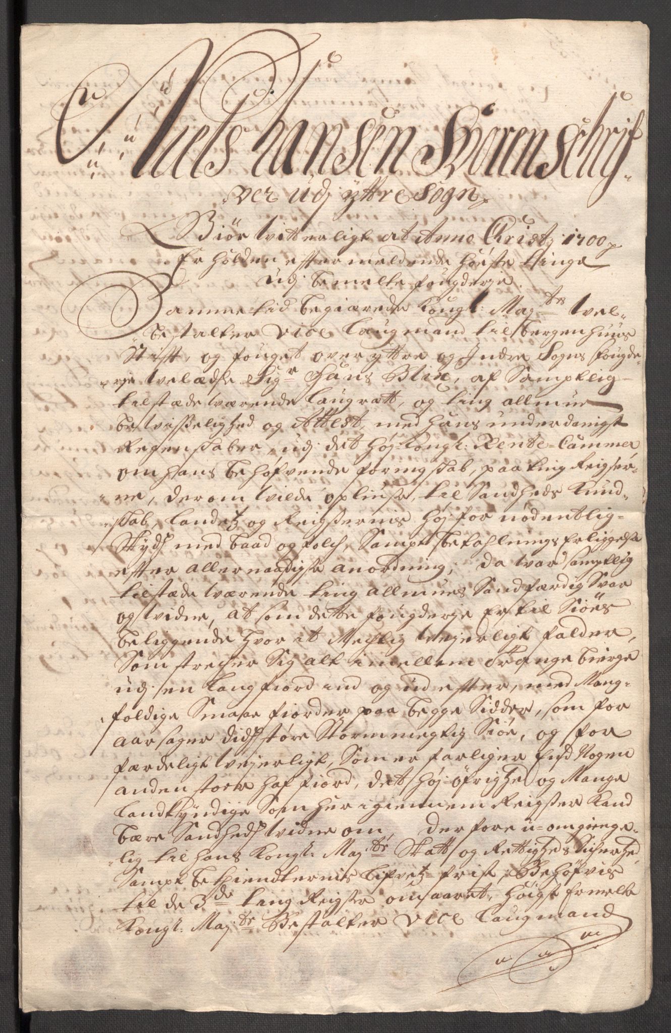 Rentekammeret inntil 1814, Reviderte regnskaper, Fogderegnskap, AV/RA-EA-4092/R52/L3311: Fogderegnskap Sogn, 1700-1701, p. 278