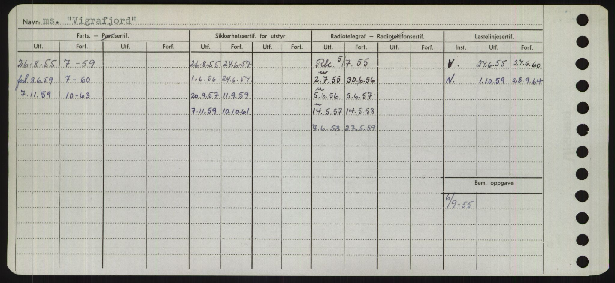 Sjøfartsdirektoratet med forløpere, Skipsmålingen, RA/S-1627/H/Hd/L0041: Fartøy, Vi-Ås, p. 78