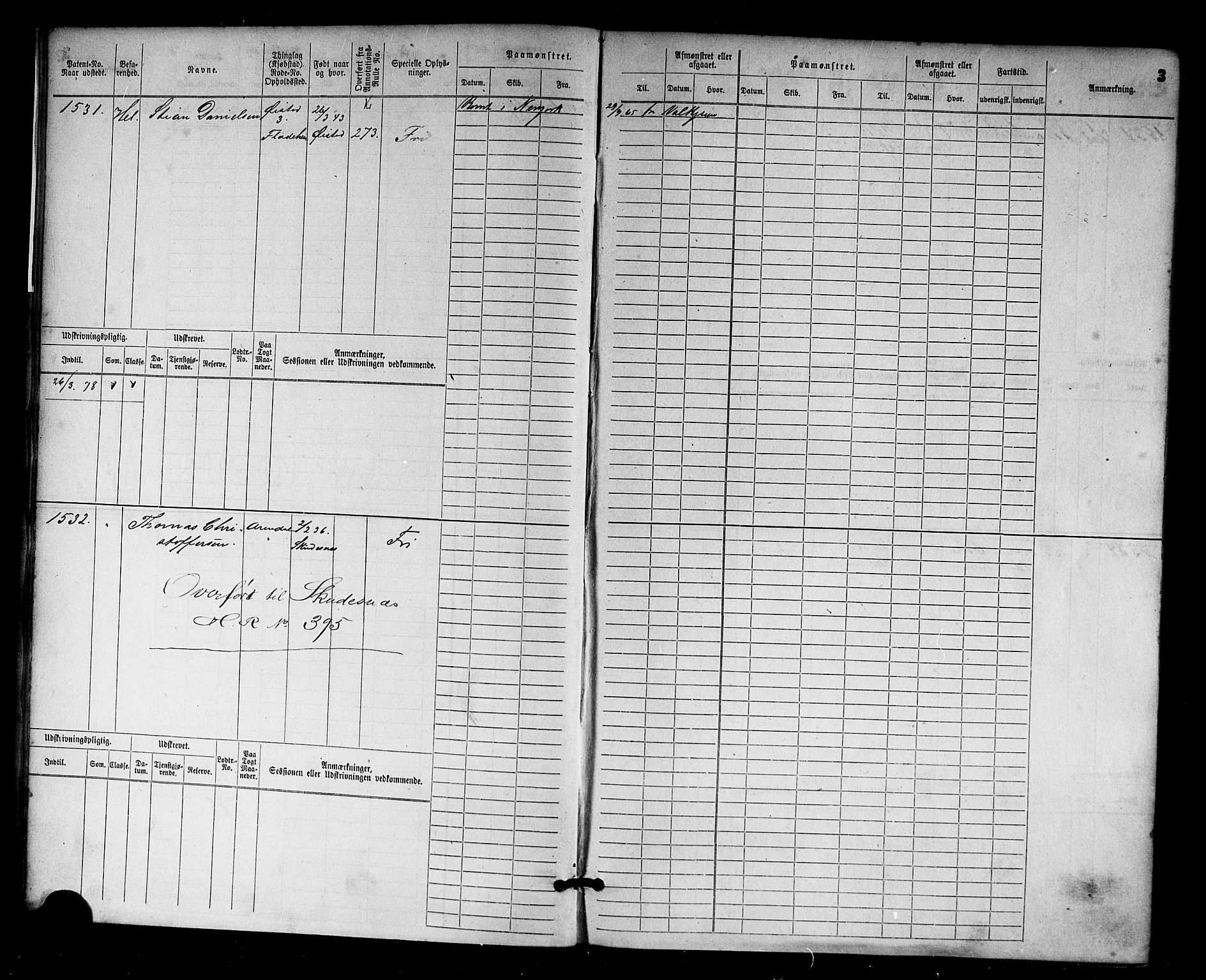 Arendal mønstringskrets, AV/SAK-2031-0012/F/Fb/L0012: Hovedrulle nr 1529-2290, S-10, 1868-1885, p. 4