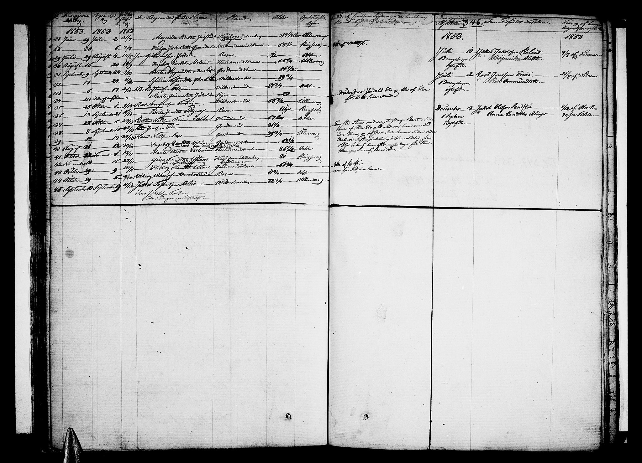 Ullensvang sokneprestembete, AV/SAB-A-78701/H/Haa: Parish register (official) no. A 10, 1825-1853, p. 346