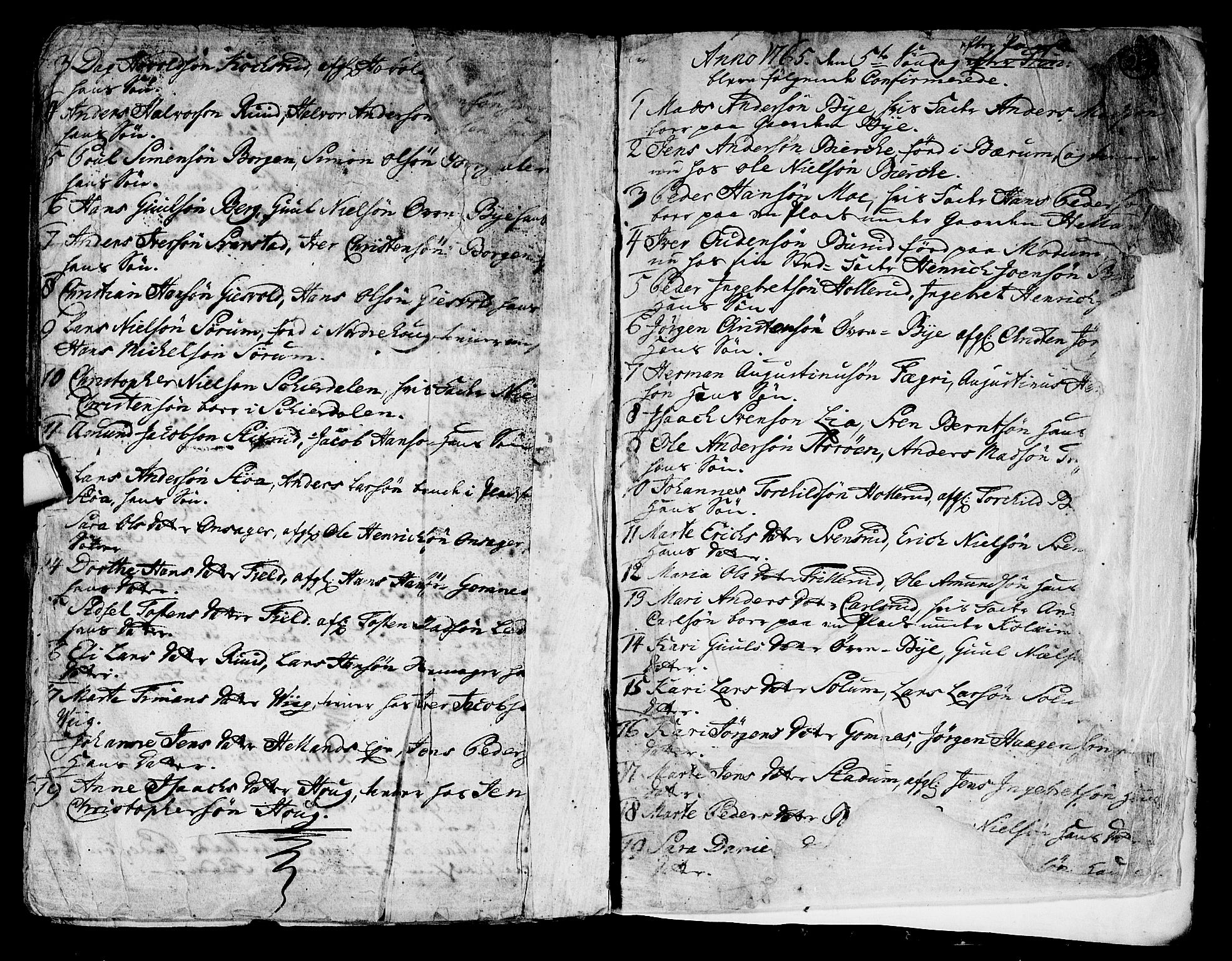 Hole kirkebøker, SAKO/A-228/F/Fa/L0001: Parish register (official) no. I 1, 1716-1765, p. 284