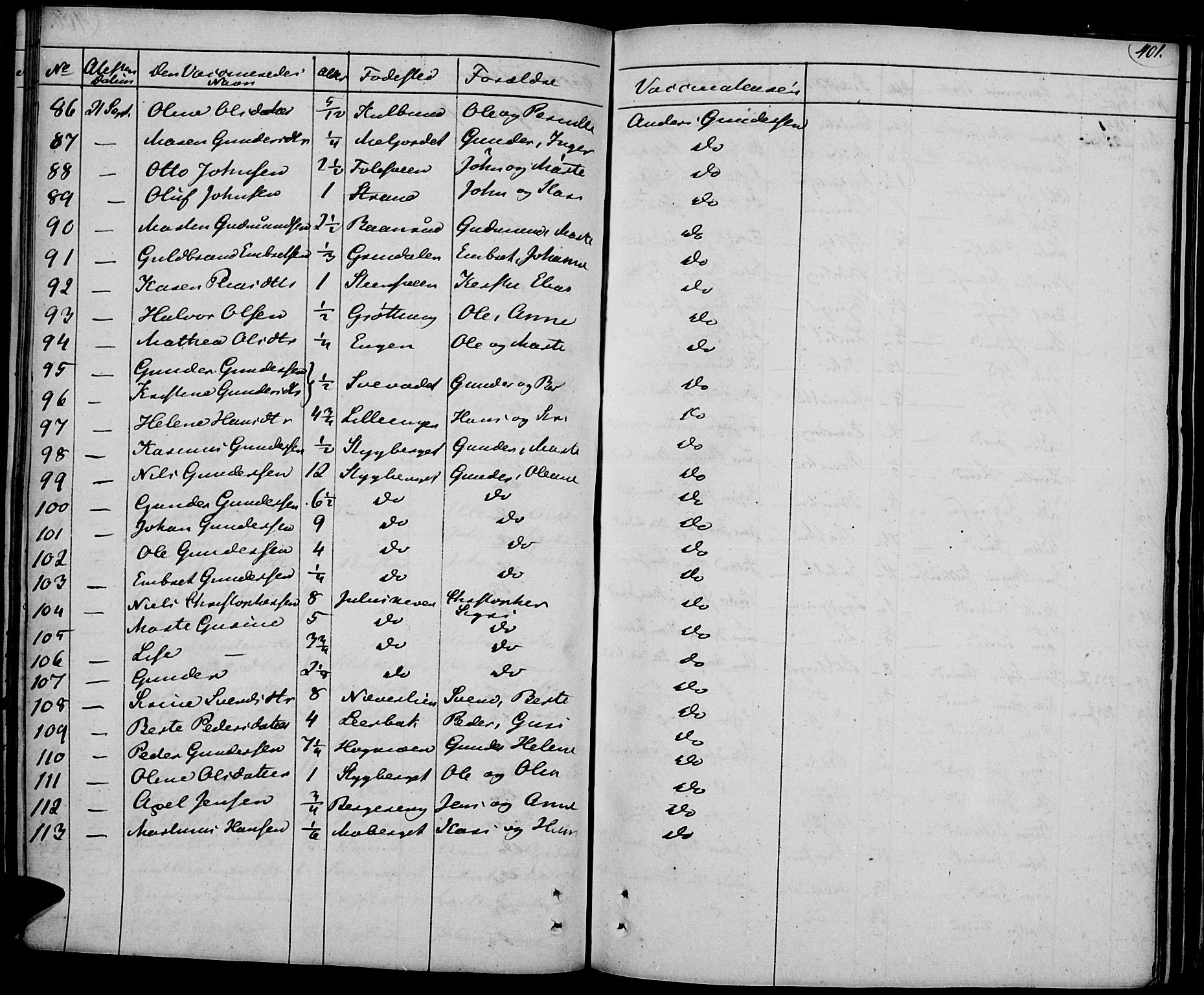 Elverum prestekontor, SAH/PREST-044/H/Ha/Haa/L0008: Parish register (official) no. 8, 1830-1842, p. 401