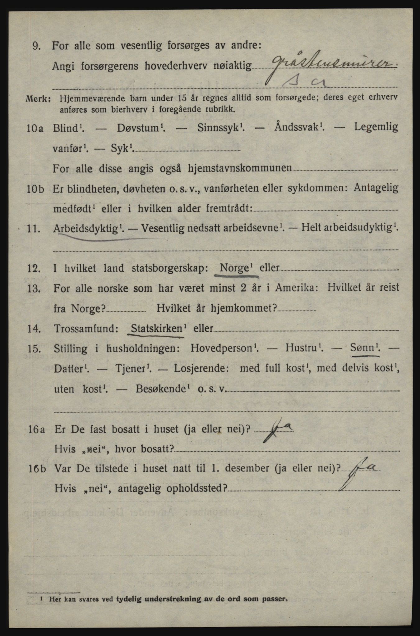 SAO, 1920 census for Skjeberg, 1920, p. 7880