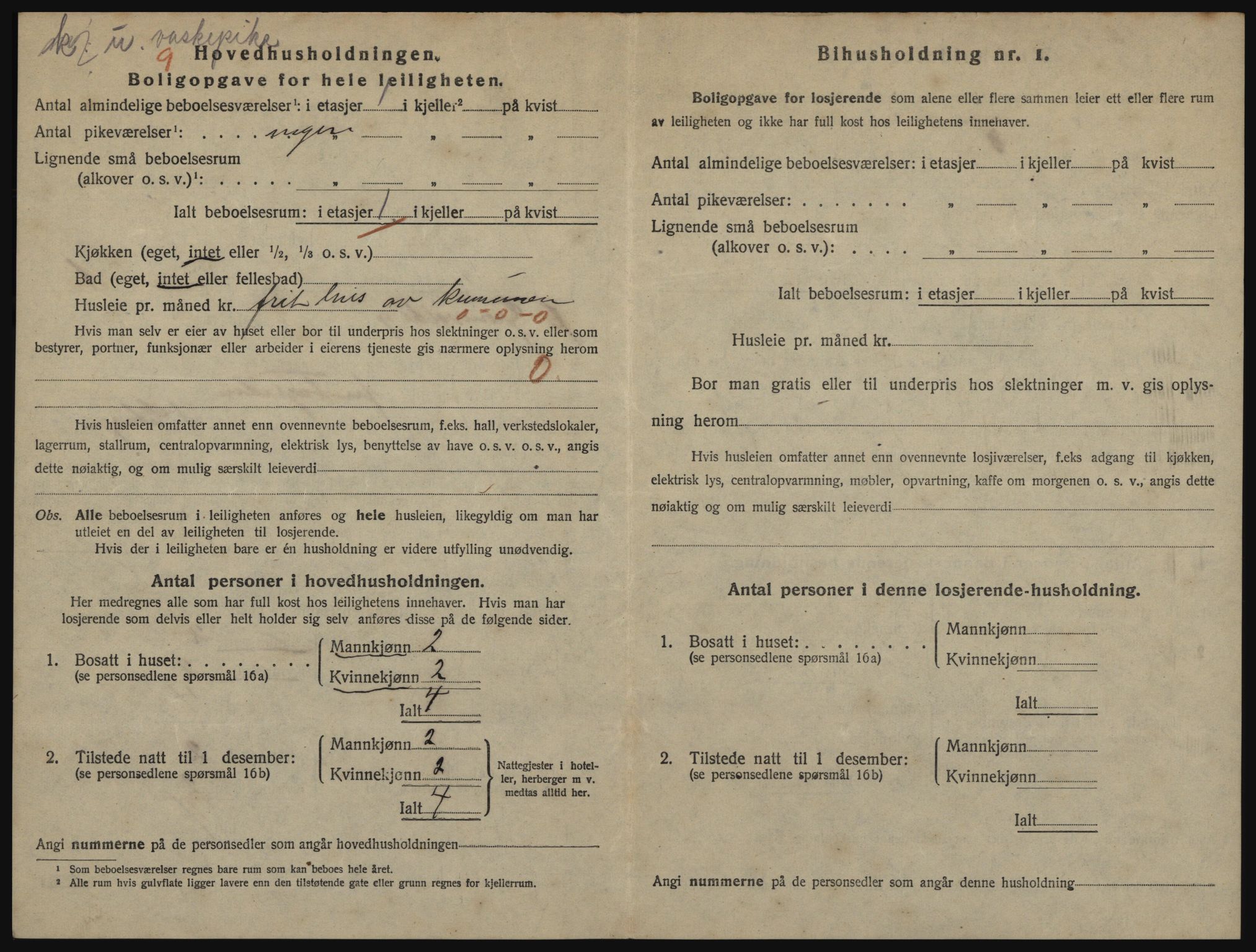 SATØ, 1920 census for Hammerfest, 1920, p. 1333