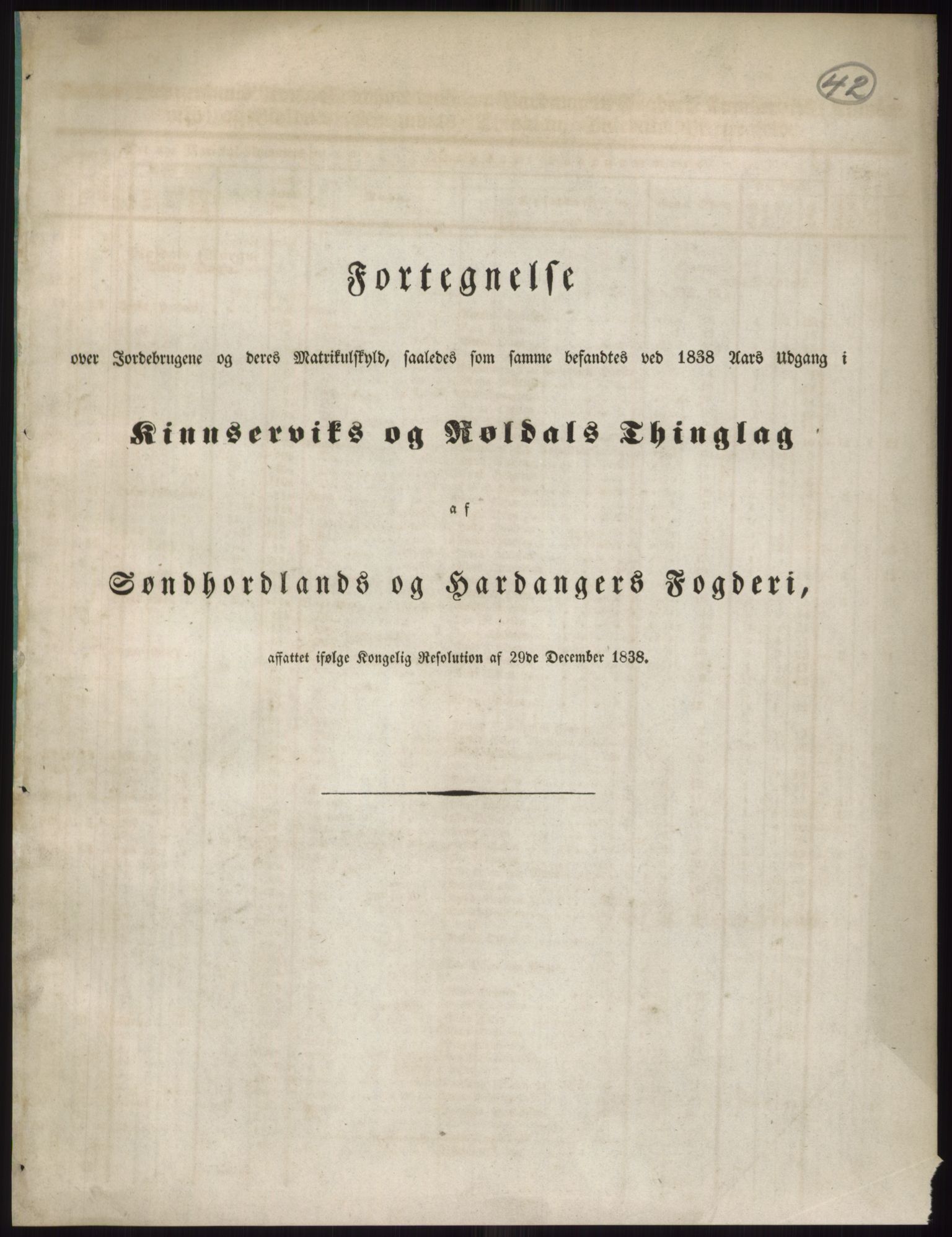 Andre publikasjoner, PUBL/PUBL-999/0002/0011: Bind 11 - Søndre Bergenhus amt: Sunnhordland og Hardanger fogderi, Stamhuset Rosendals gods og Lyse klosters gods, 1838, p. 72