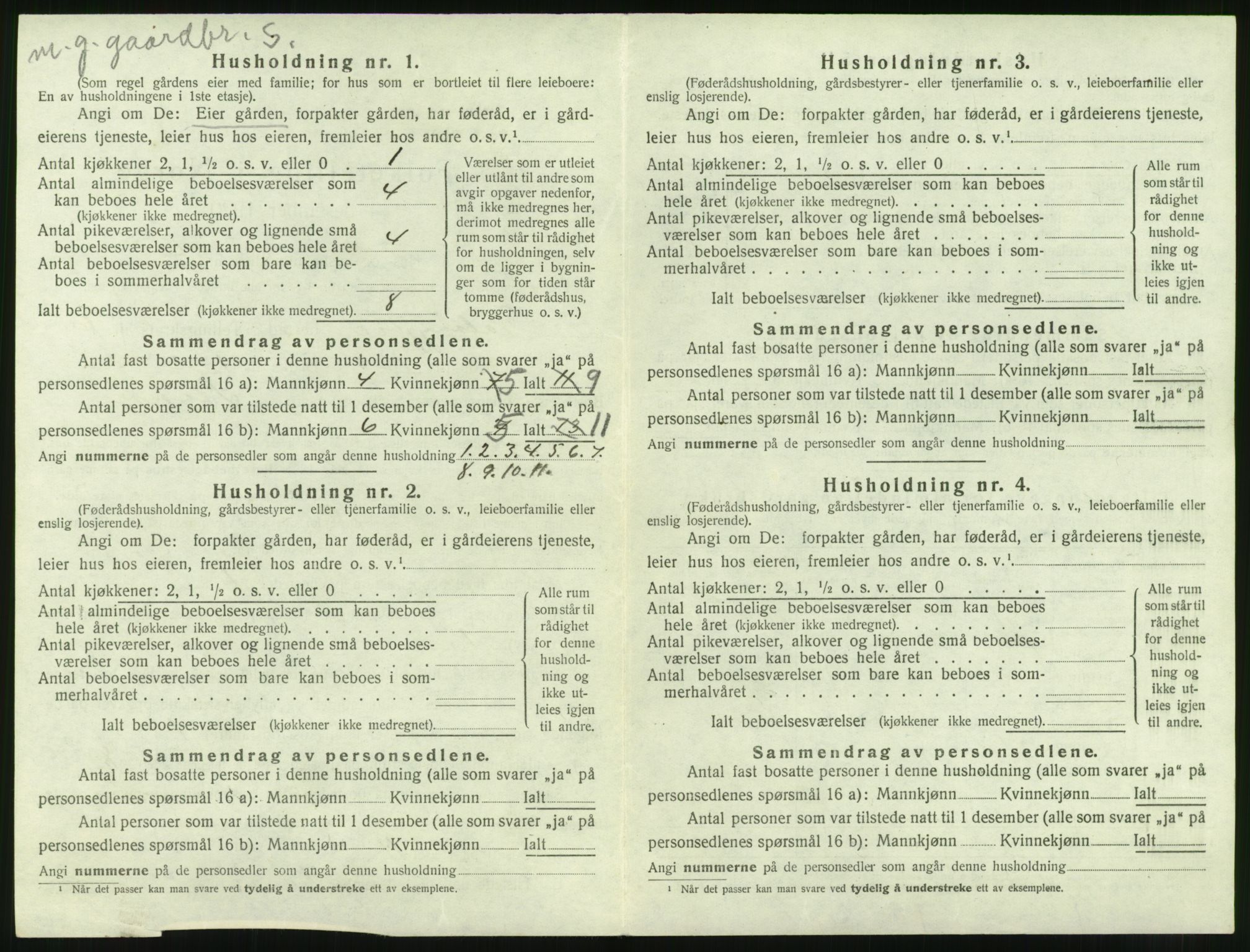 SAT, 1920 census for Valsøyfjord, 1920, p. 402