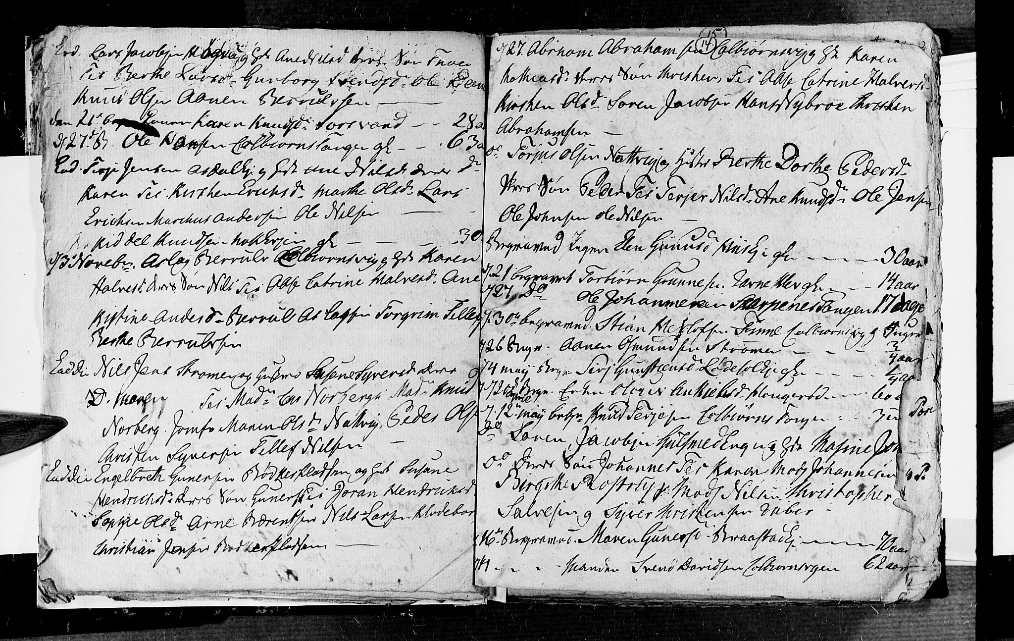 Øyestad sokneprestkontor, SAK/1111-0049/F/Fb/L0001: Parish register (copy) no. B 1, 1780-1794, p. 14