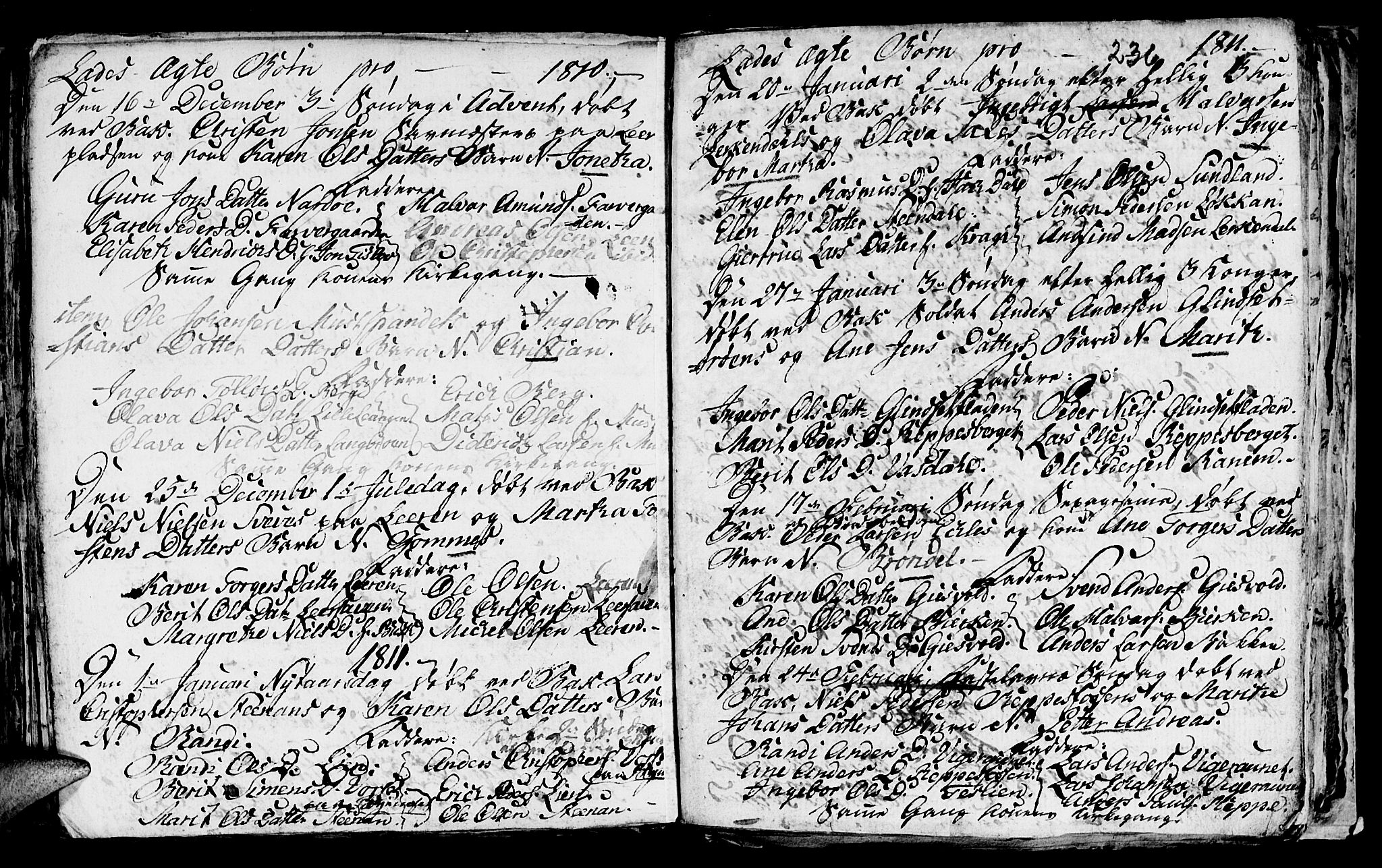 Ministerialprotokoller, klokkerbøker og fødselsregistre - Sør-Trøndelag, SAT/A-1456/606/L0305: Parish register (copy) no. 606C01, 1757-1819, p. 236