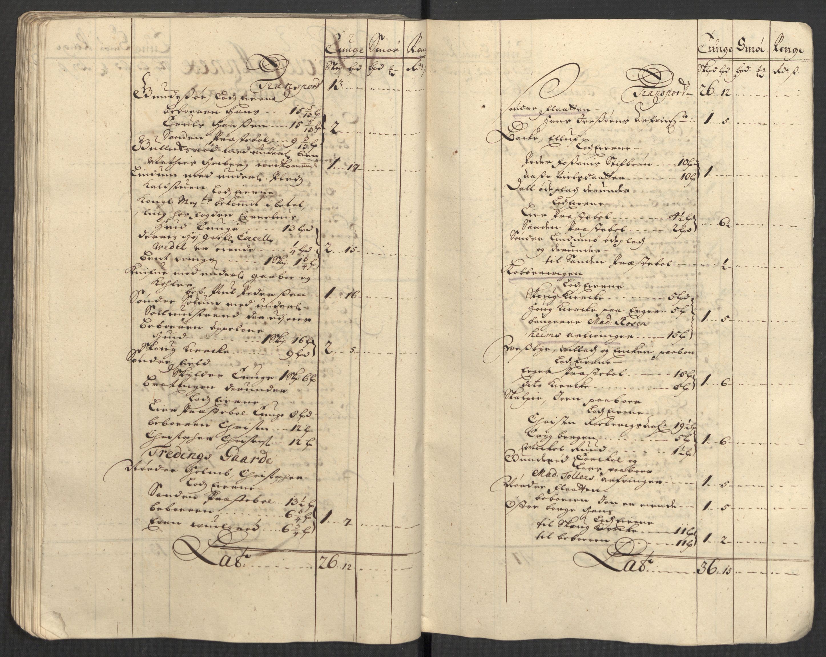 Rentekammeret inntil 1814, Reviderte regnskaper, Fogderegnskap, RA/EA-4092/R32/L1872: Fogderegnskap Jarlsberg grevskap, 1706-1707, p. 375