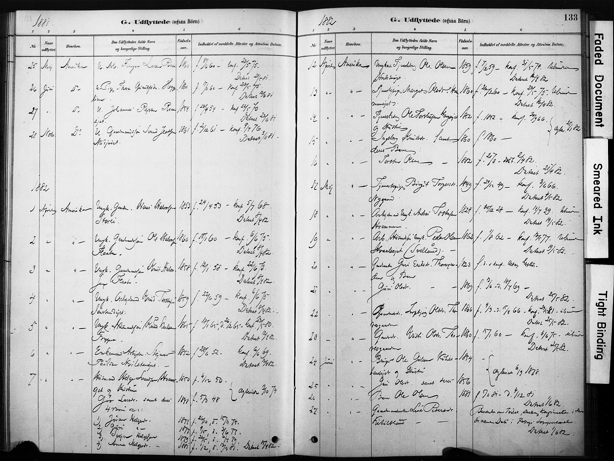 Nore kirkebøker, AV/SAKO-A-238/F/Fb/L0001: Parish register (official) no. II 1, 1878-1886, p. 133