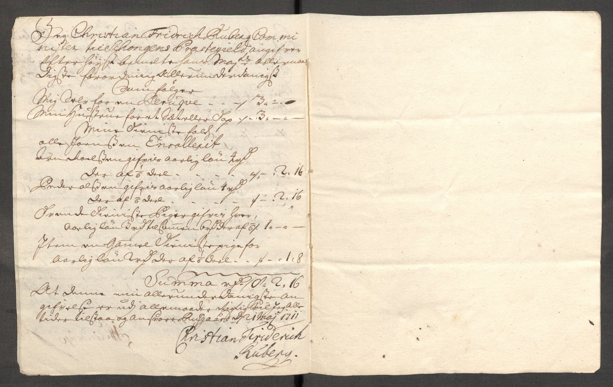 Rentekammeret inntil 1814, Reviderte regnskaper, Fogderegnskap, AV/RA-EA-4092/R62/L4201: Fogderegnskap Stjørdal og Verdal, 1711, p. 442