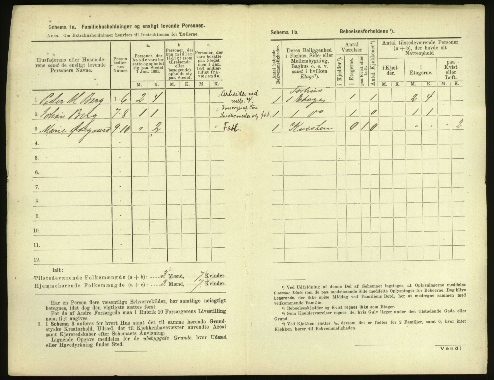 RA, 1891 census for 1601 Trondheim, 1891, p. 1391