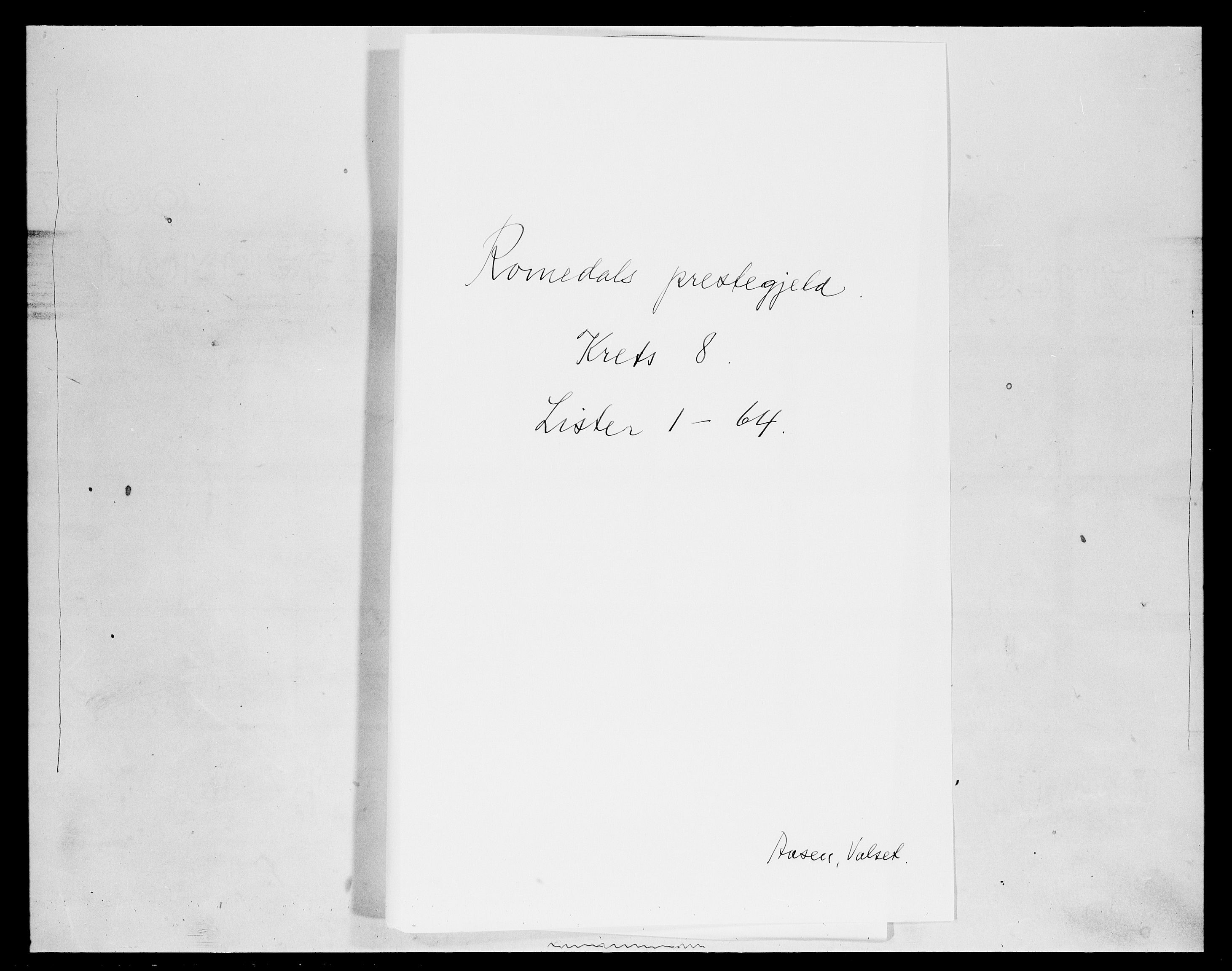 SAH, 1875 census for 0416P Romedal, 1875, p. 1205