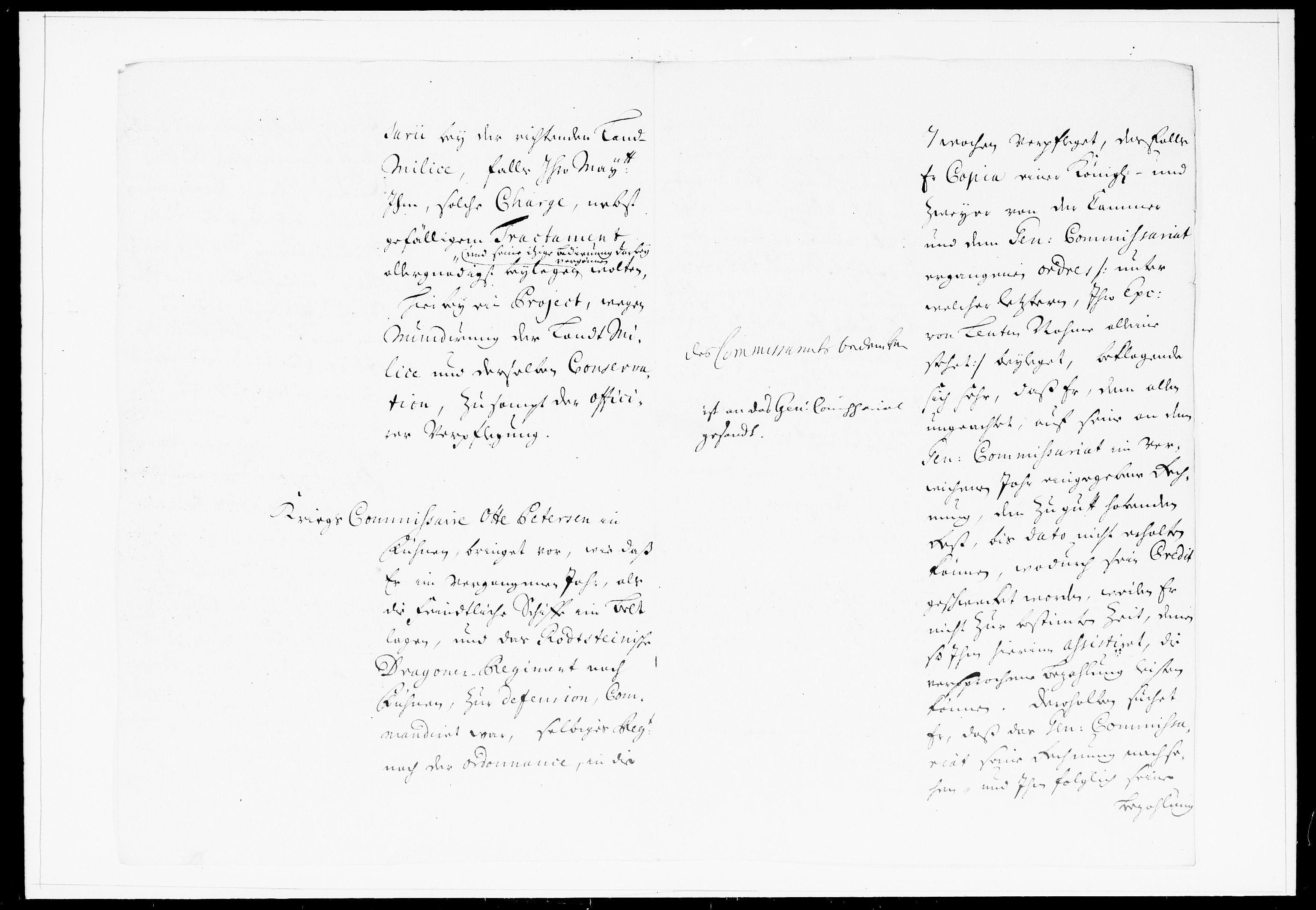 Krigskollegiet, Krigskancelliet, DRA/A-0006/-/0923-0928: Refererede sager, 1701, p. 290