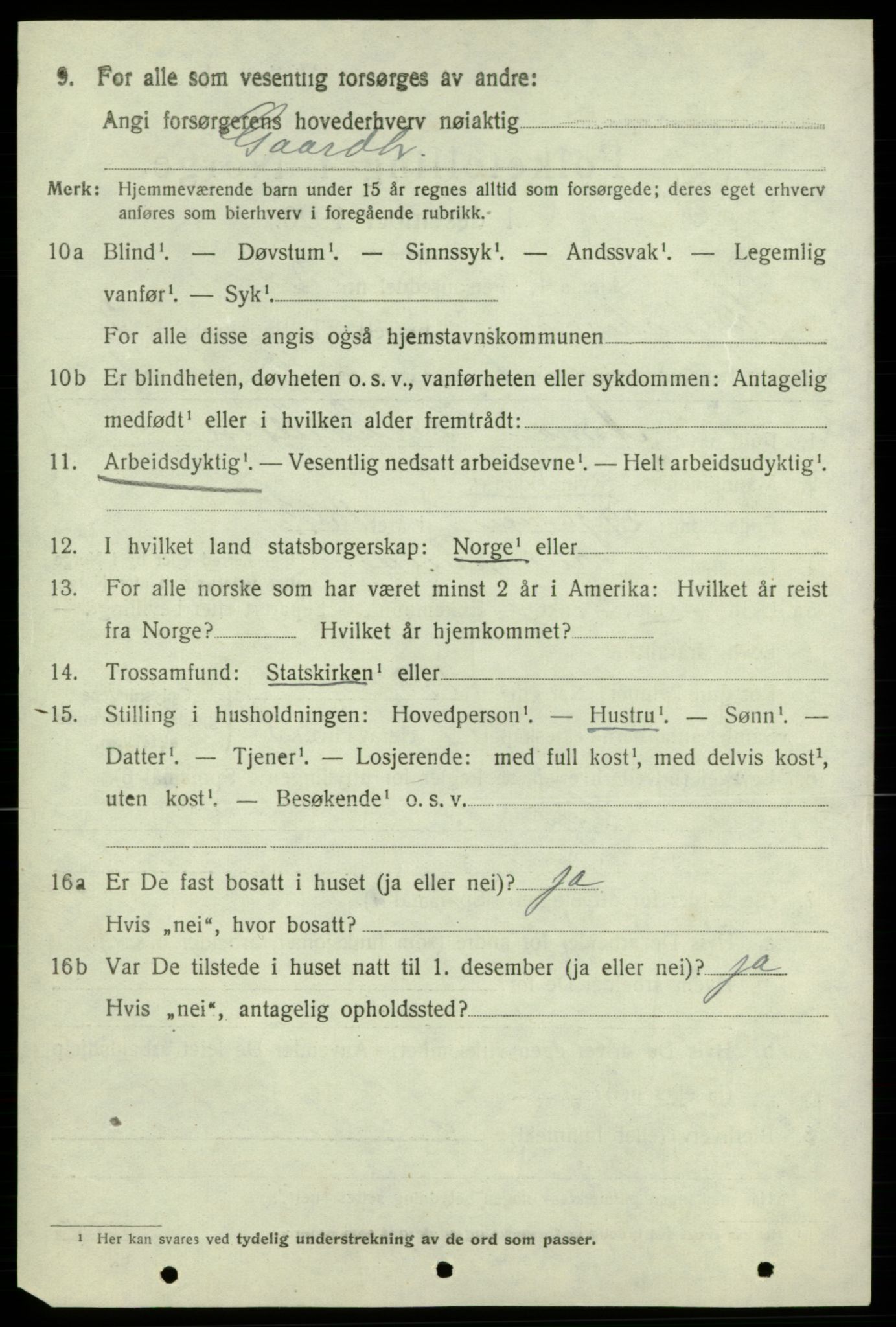 SAB, 1920 census for Kvinnherad, 1920, p. 4487