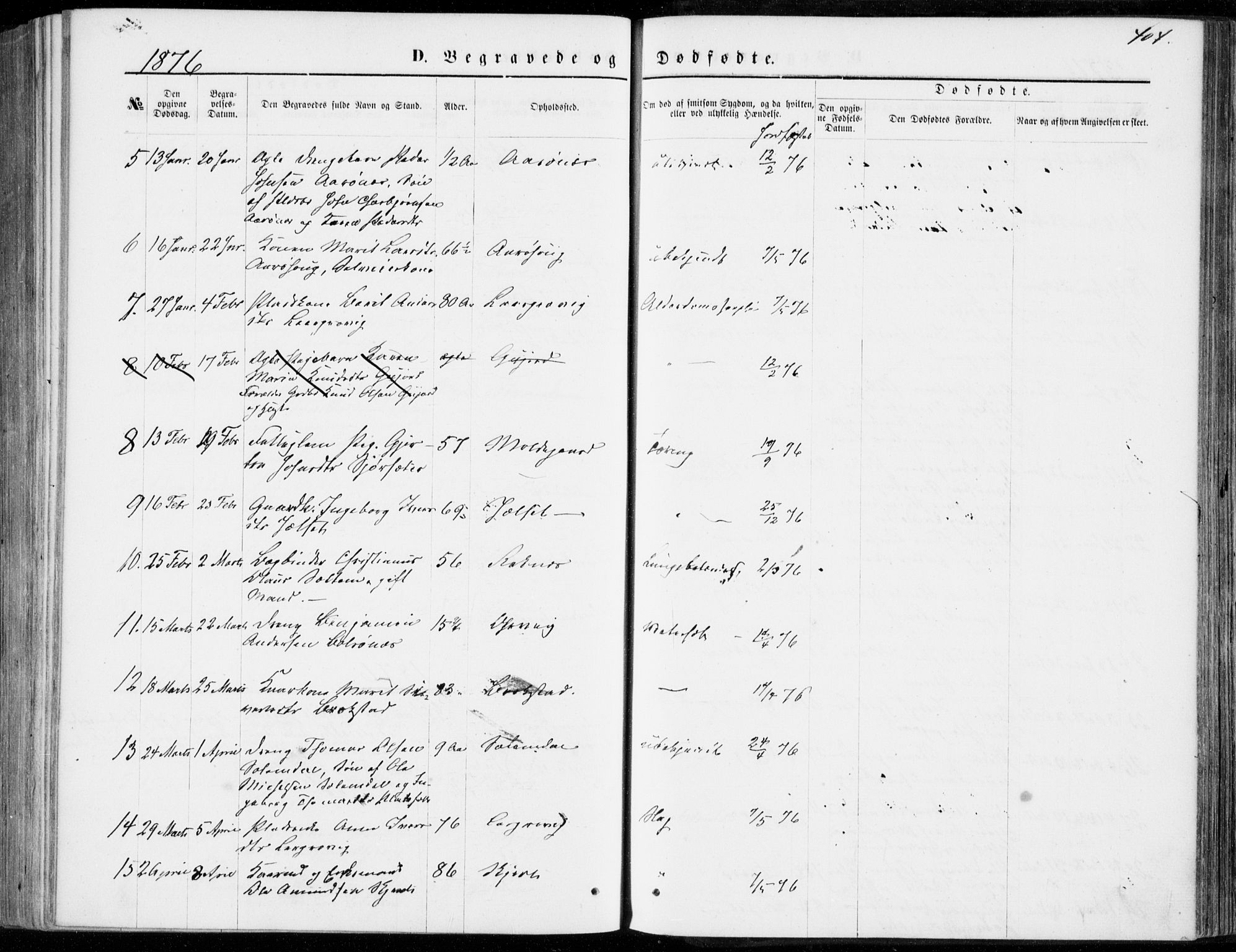 Ministerialprotokoller, klokkerbøker og fødselsregistre - Møre og Romsdal, AV/SAT-A-1454/555/L0655: Parish register (official) no. 555A05, 1869-1886, p. 404