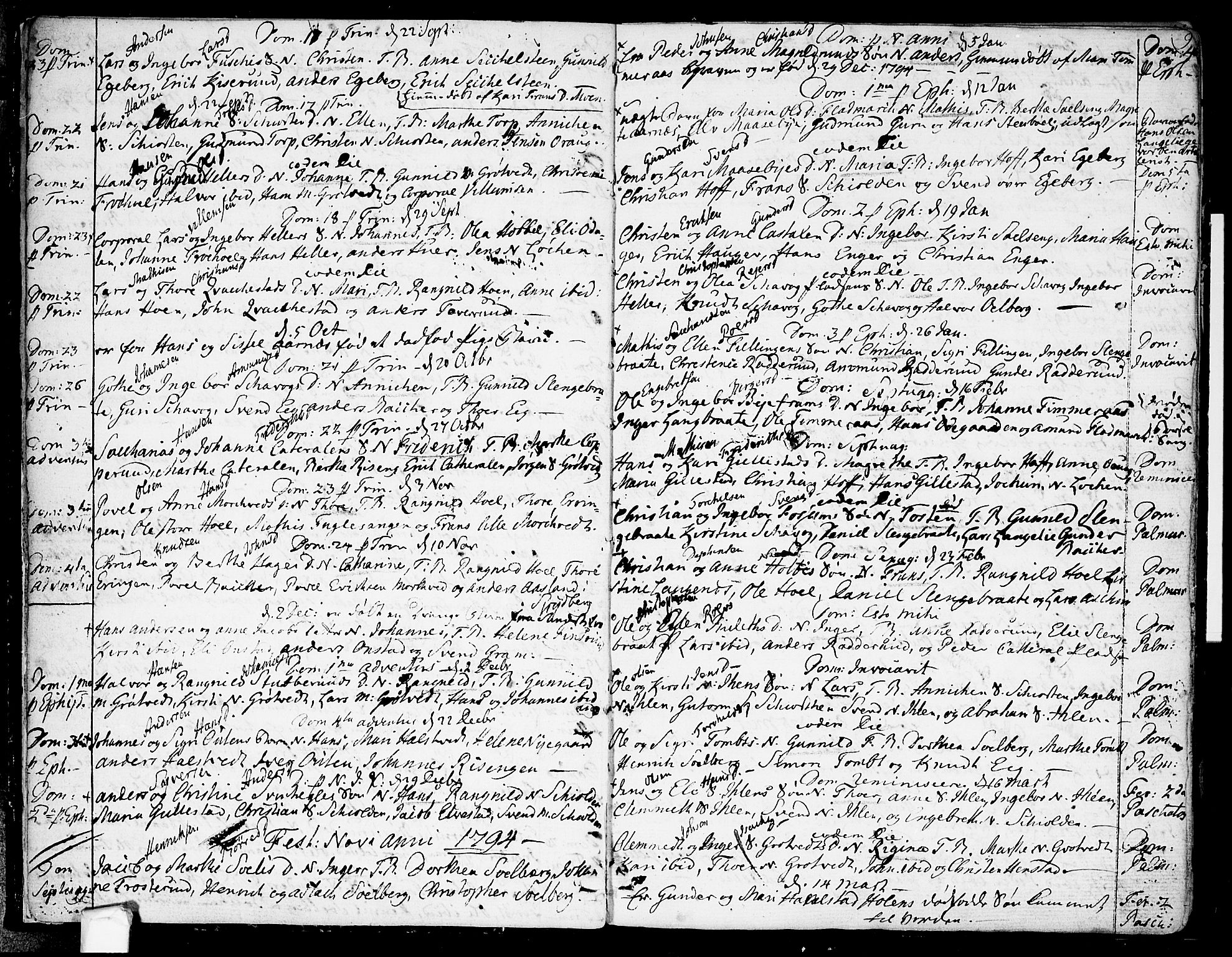 Askim prestekontor Kirkebøker, SAO/A-10900/F/Fa/L0003: Parish register (official) no. 3, 1790-1816, p. 9