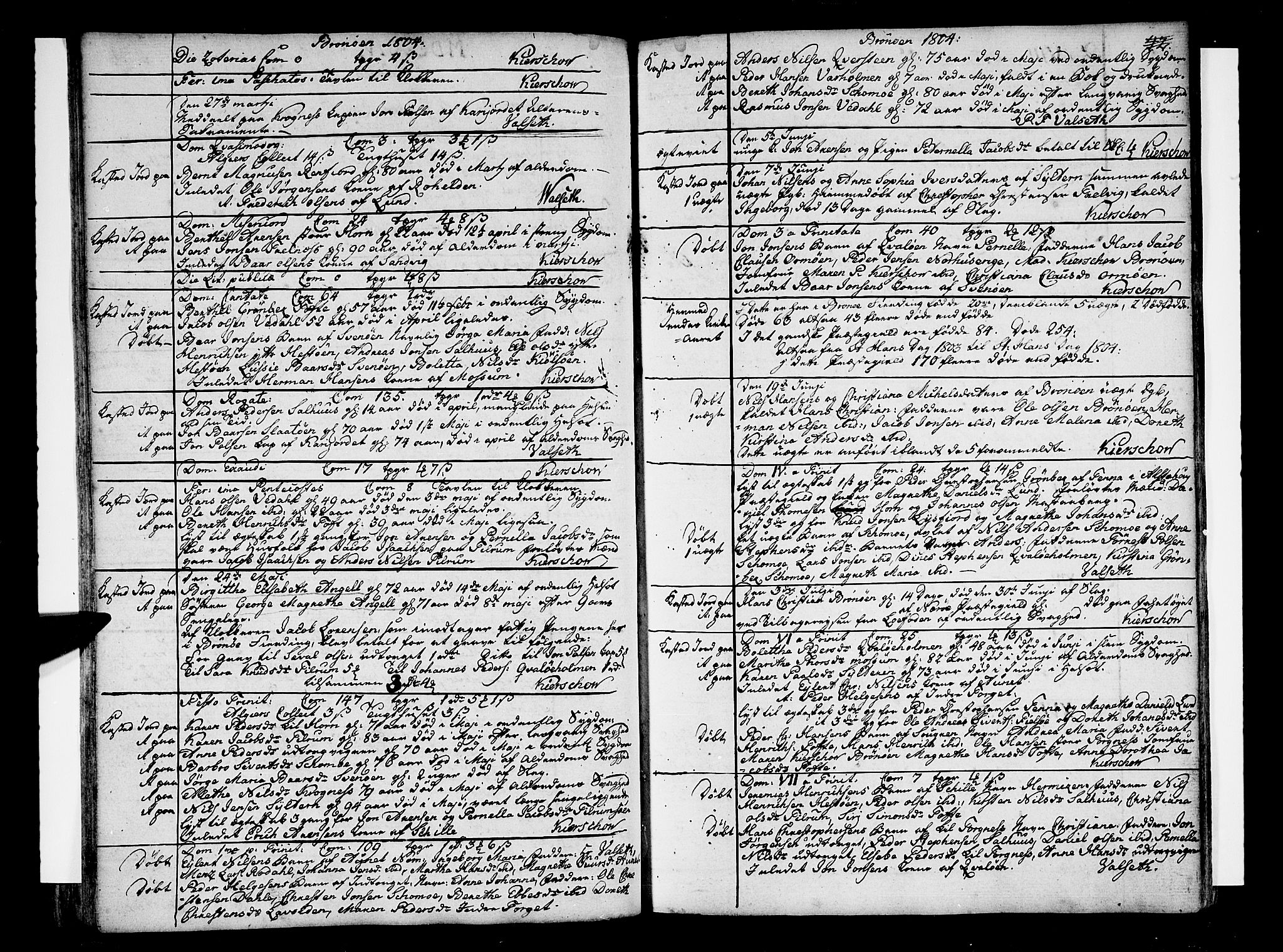 Ministerialprotokoller, klokkerbøker og fødselsregistre - Nordland, SAT/A-1459/813/L0196: Parish register (official) no. 813A06, 1804-1819, p. 42