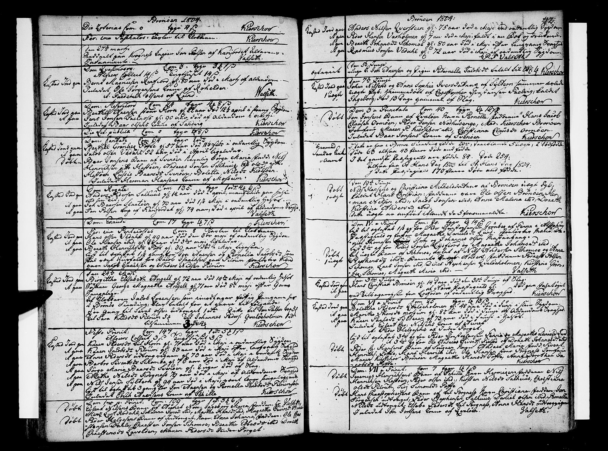Ministerialprotokoller, klokkerbøker og fødselsregistre - Nordland, AV/SAT-A-1459/813/L0196: Parish register (official) no. 813A06, 1804-1819, p. 42