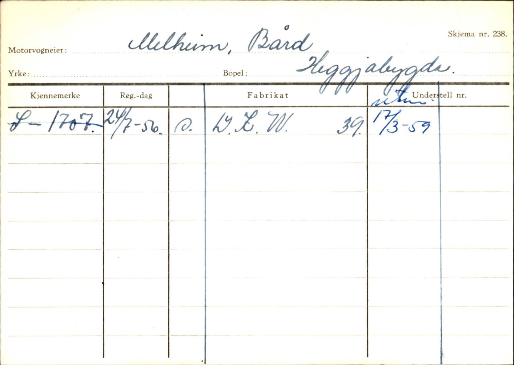 Statens vegvesen, Sogn og Fjordane vegkontor, AV/SAB-A-5301/4/F/L0129: Eigarregistrer Eid A-S, 1945-1975, p. 1592