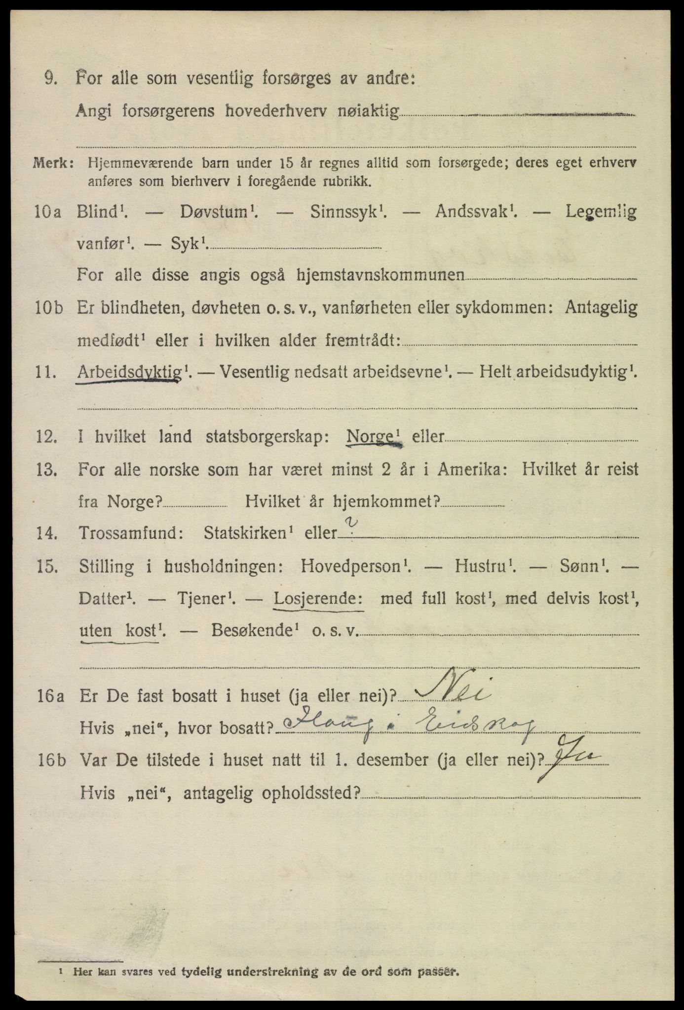 SAH, 1920 census for Eidskog, 1920, p. 8802