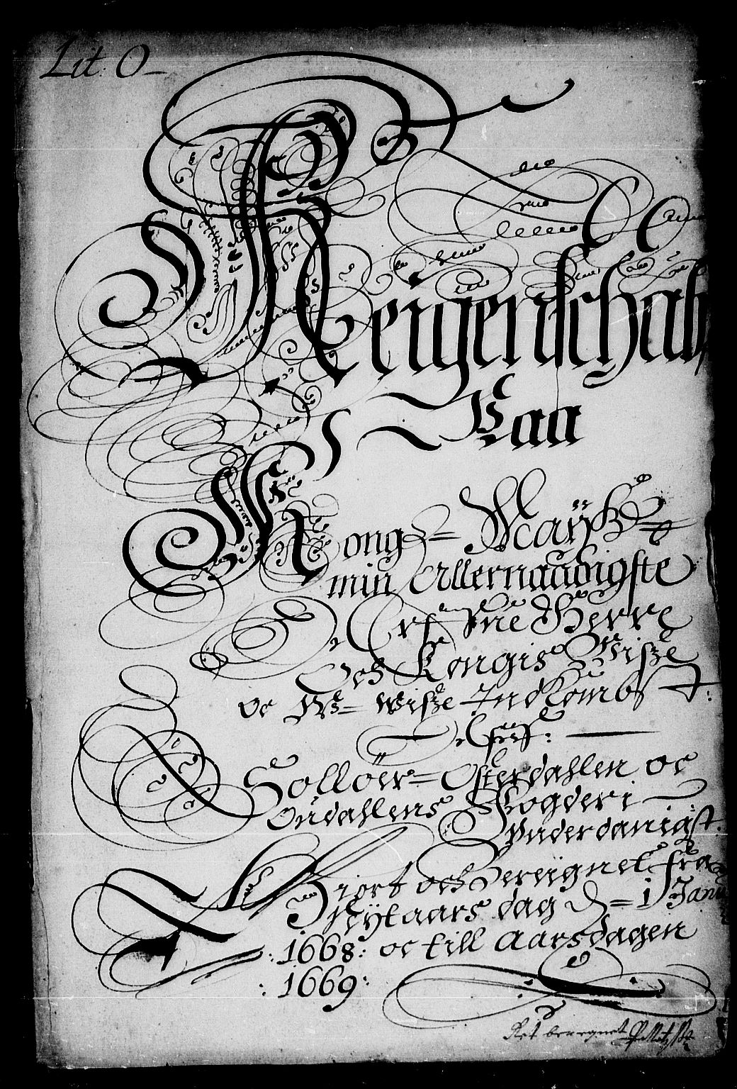 Rentekammeret inntil 1814, Reviderte regnskaper, Stiftamtstueregnskaper, Landkommissariatet på Akershus og Akershus stiftamt, AV/RA-EA-5869/R/Rb/L0046: Akershus stiftamt, 1667-1668