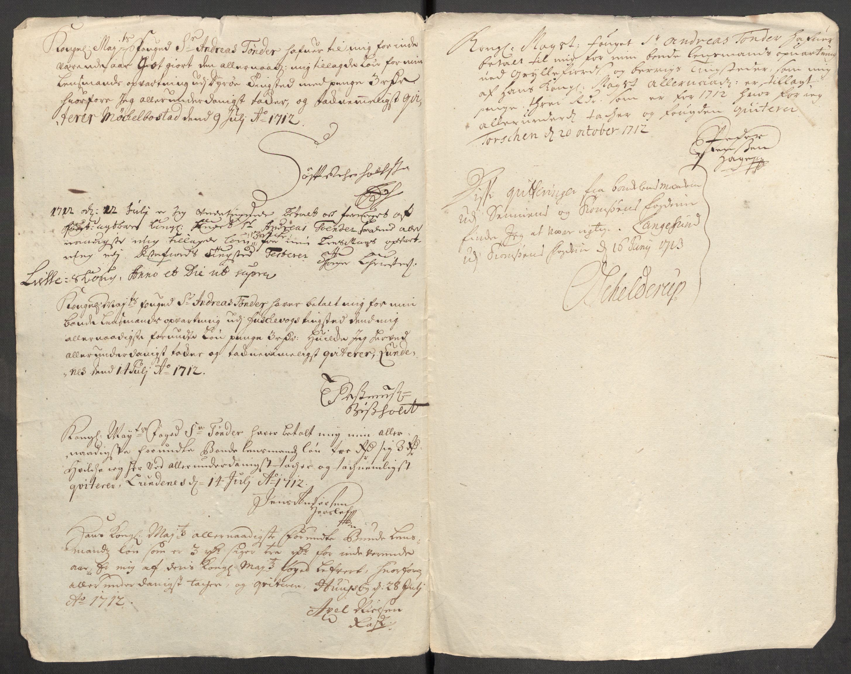 Rentekammeret inntil 1814, Reviderte regnskaper, Fogderegnskap, RA/EA-4092/R68/L4758: Fogderegnskap Senja og Troms, 1711-1712, p. 436