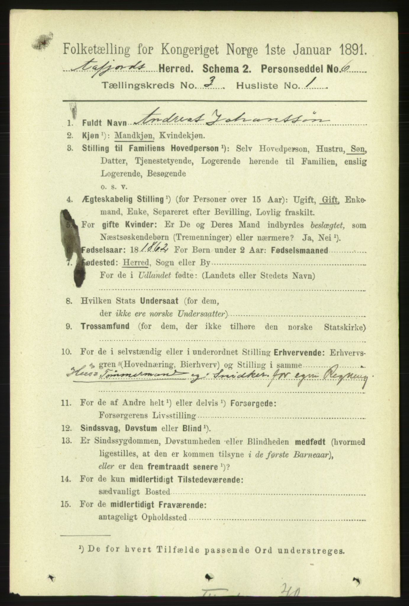 RA, 1891 census for 1630 Åfjord, 1891, p. 577