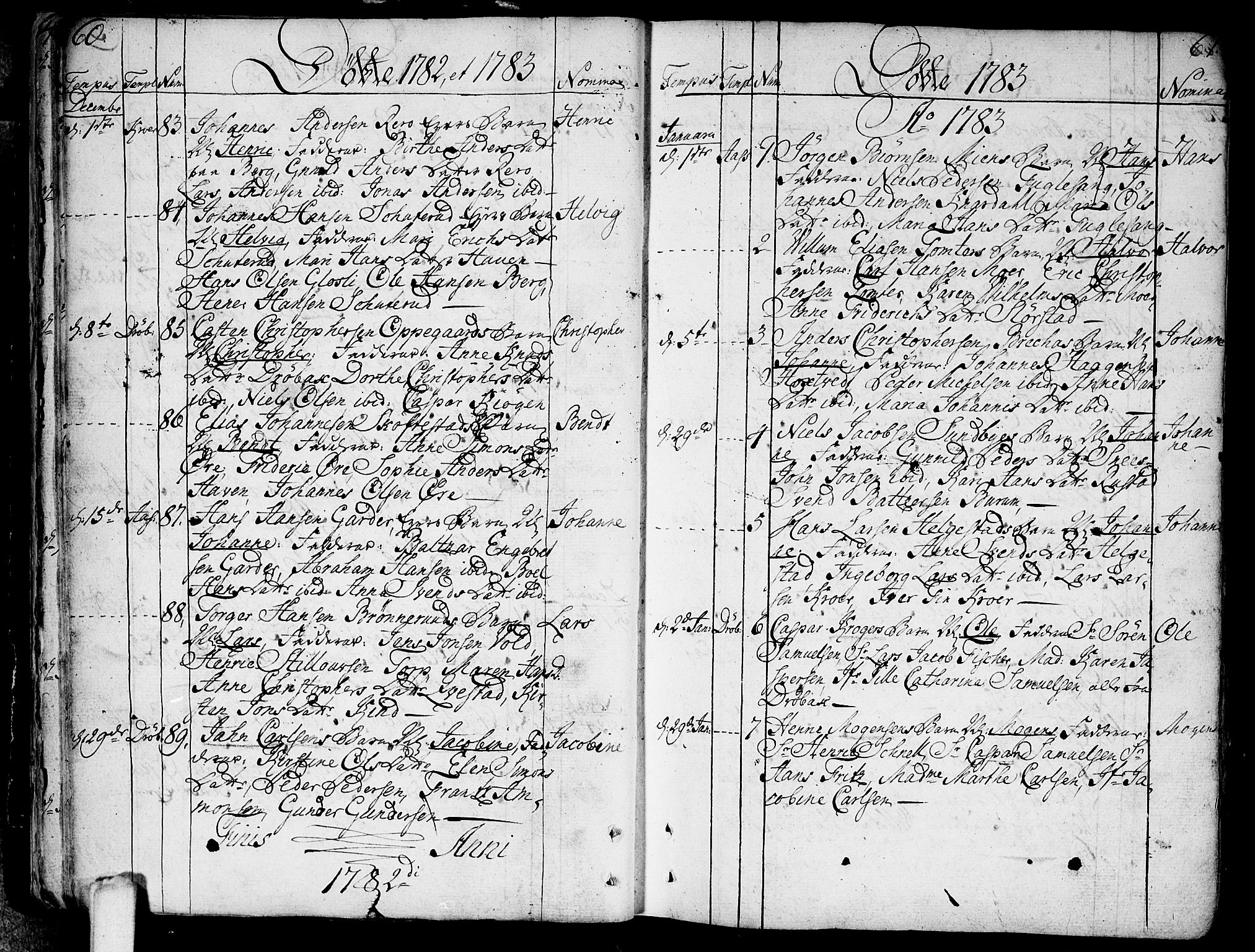 Ås prestekontor Kirkebøker, SAO/A-10894/F/Fa/L0002: Parish register (official) no. I 2, 1778-1813, p. 60-61