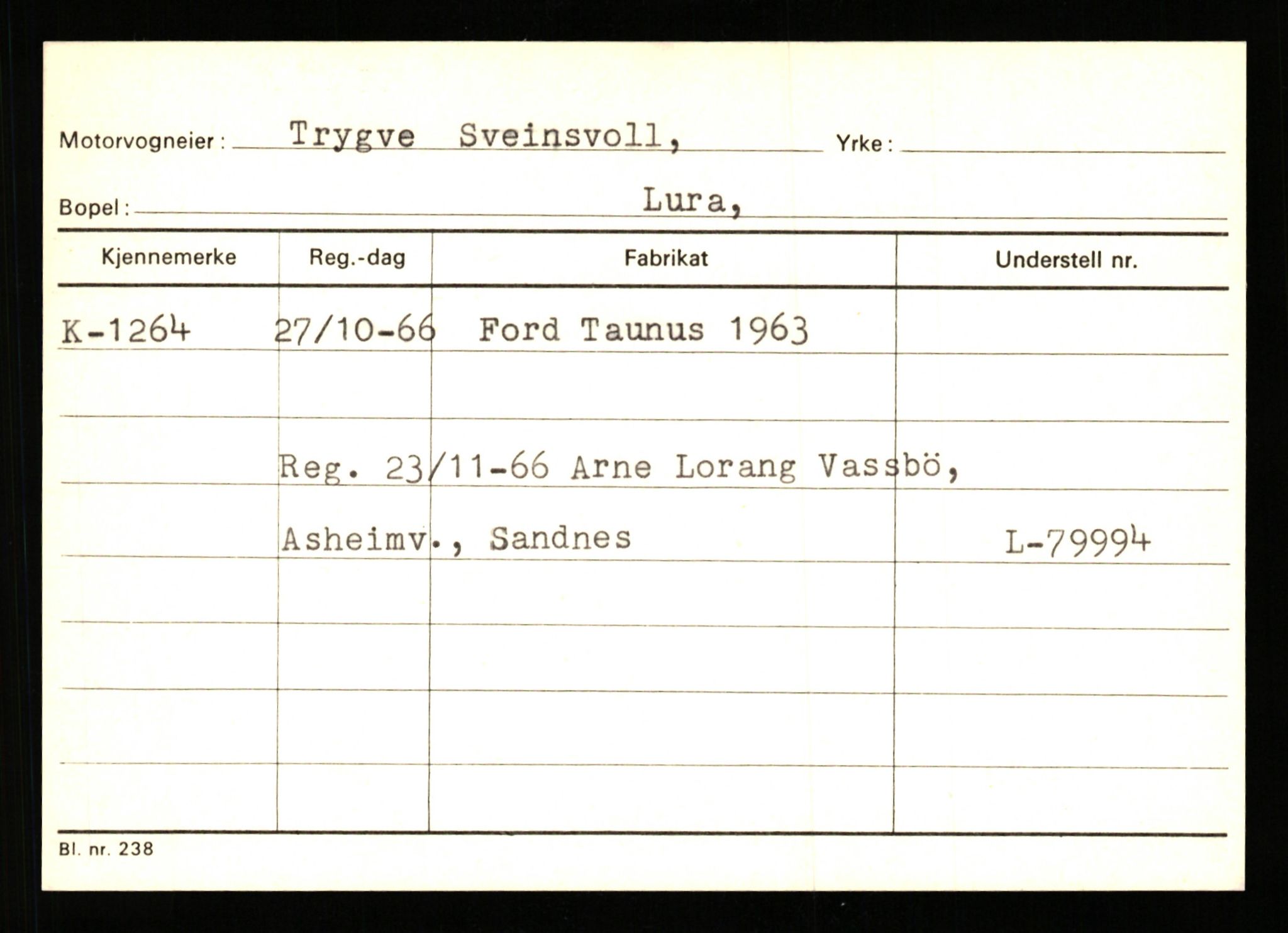 Stavanger trafikkstasjon, AV/SAST-A-101942/0/G/L0001: Registreringsnummer: 0 - 5782, 1930-1971, p. 845