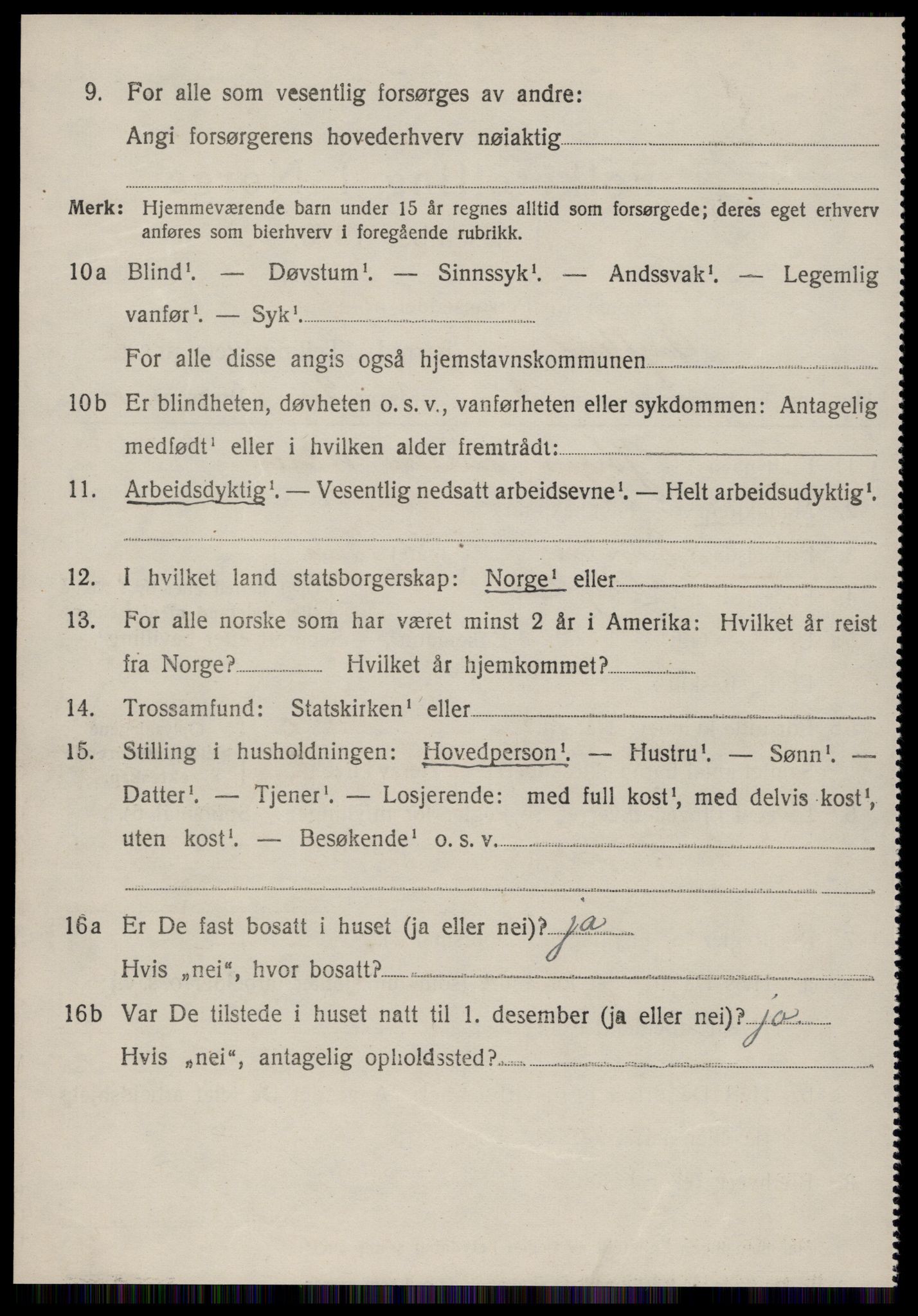 SAT, 1920 census for Grytten, 1920, p. 4163