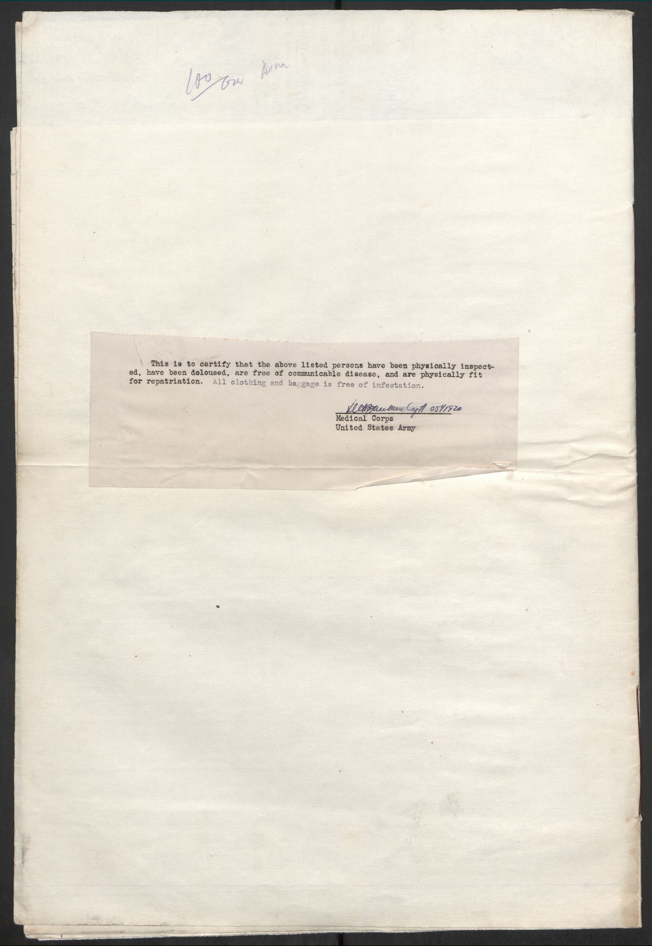 Flyktnings- og fangedirektoratet, Repatrieringskontoret, RA/S-1681/D/Db/L0016: Displaced Persons (DPs) og sivile tyskere, 1945-1948, p. 1140
