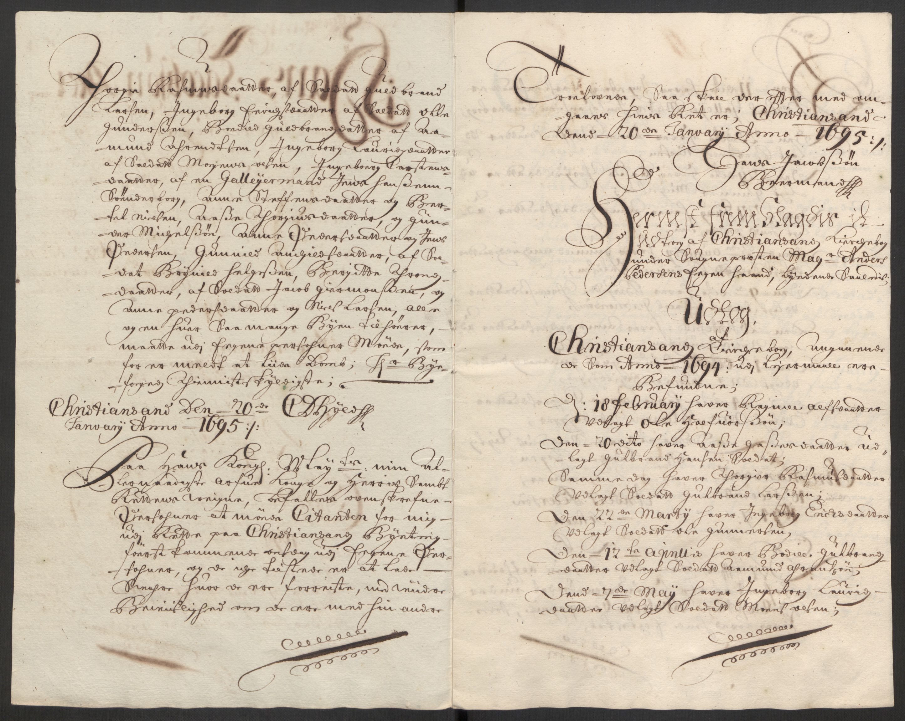 Rentekammeret inntil 1814, Reviderte regnskaper, Byregnskaper, AV/RA-EA-4066/R/Rm/L0285: [M18] Sikt og sakefall, 1681-1718, p. 219